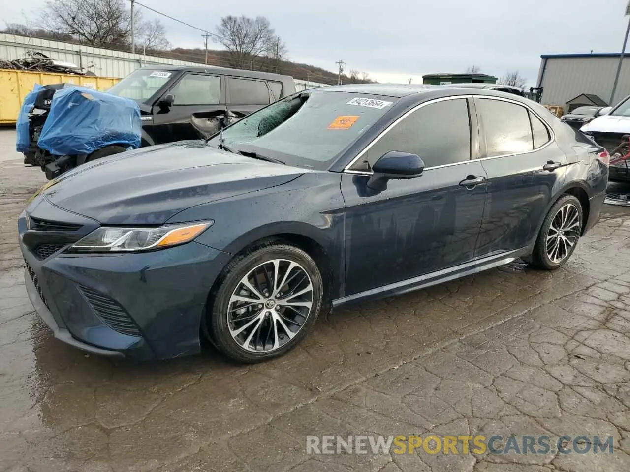 1 Photograph of a damaged car 4T1B11HK6KU684318 TOYOTA CAMRY 2019