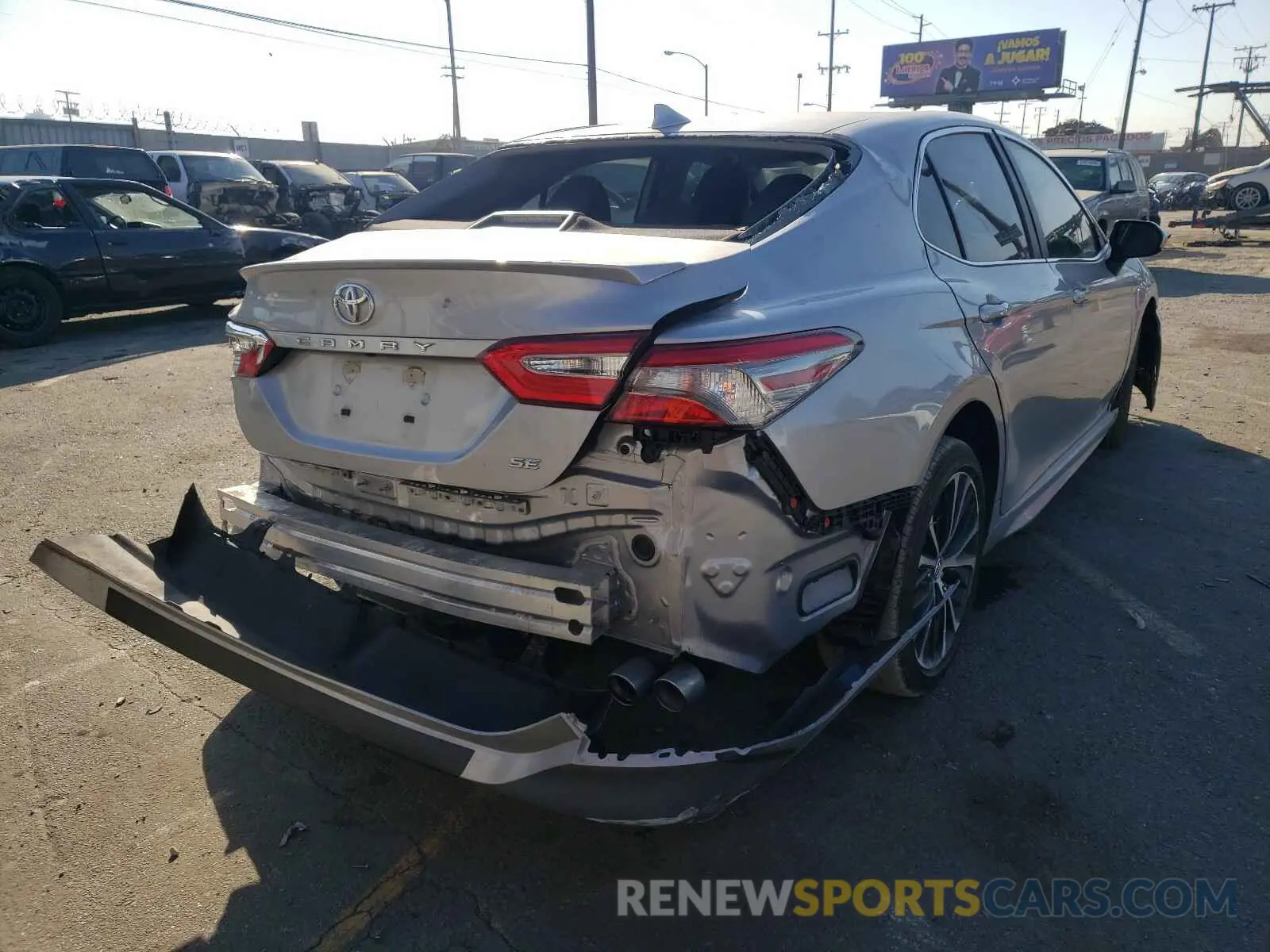 4 Photograph of a damaged car 4T1B11HK6KU686649 TOYOTA CAMRY 2019