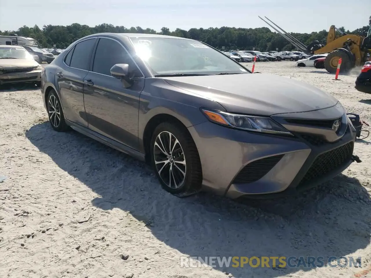 1 Photograph of a damaged car 4T1B11HK6KU687803 TOYOTA CAMRY 2019