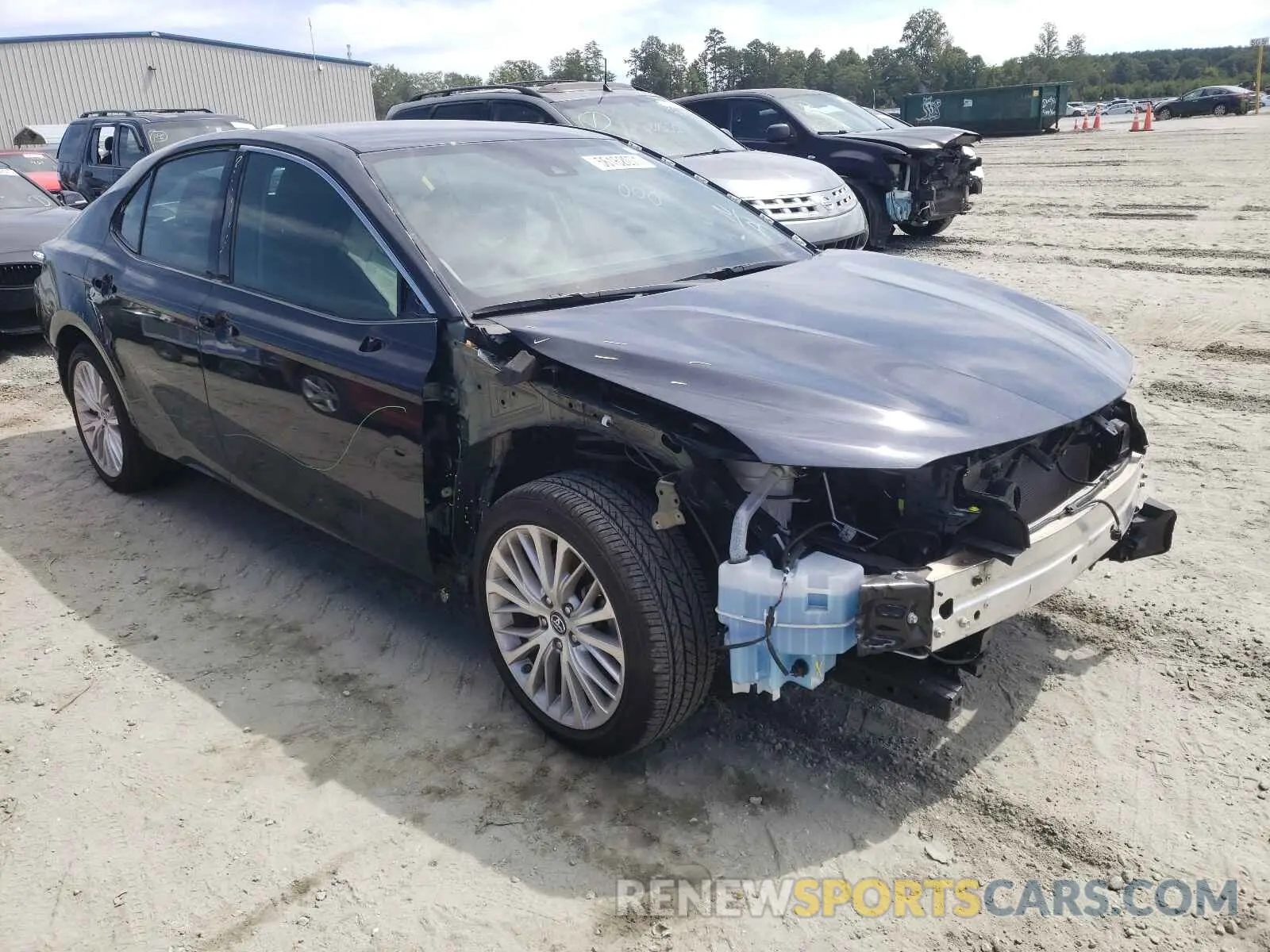 1 Photograph of a damaged car 4T1B11HK6KU696193 TOYOTA CAMRY 2019