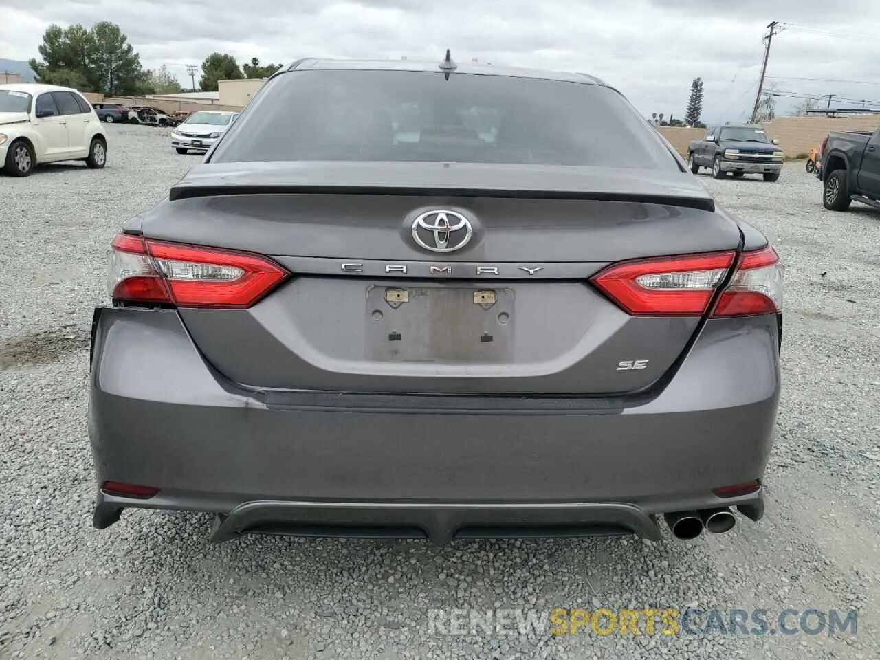 6 Photograph of a damaged car 4T1B11HK6KU702896 TOYOTA CAMRY 2019