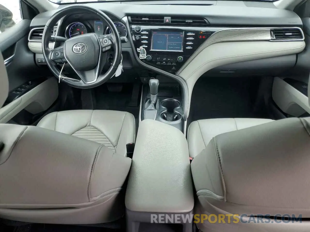 8 Photograph of a damaged car 4T1B11HK6KU702896 TOYOTA CAMRY 2019