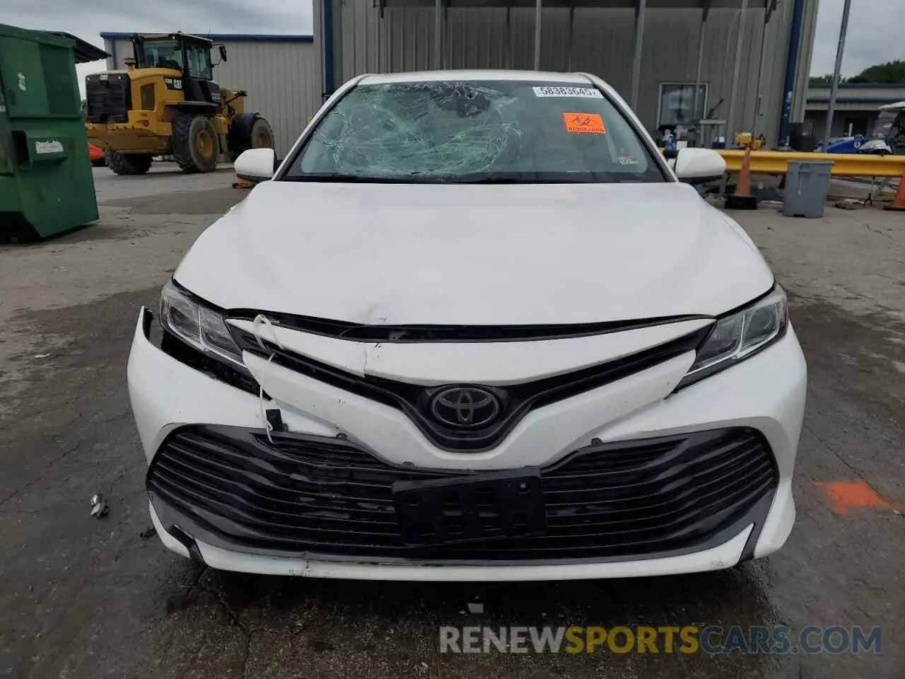 5 Photograph of a damaged car 4T1B11HK6KU717429 TOYOTA CAMRY 2019