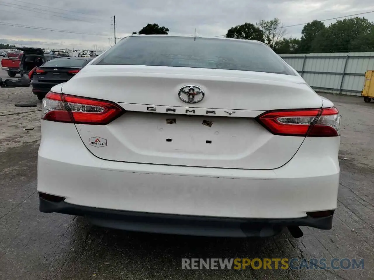 6 Photograph of a damaged car 4T1B11HK6KU717429 TOYOTA CAMRY 2019