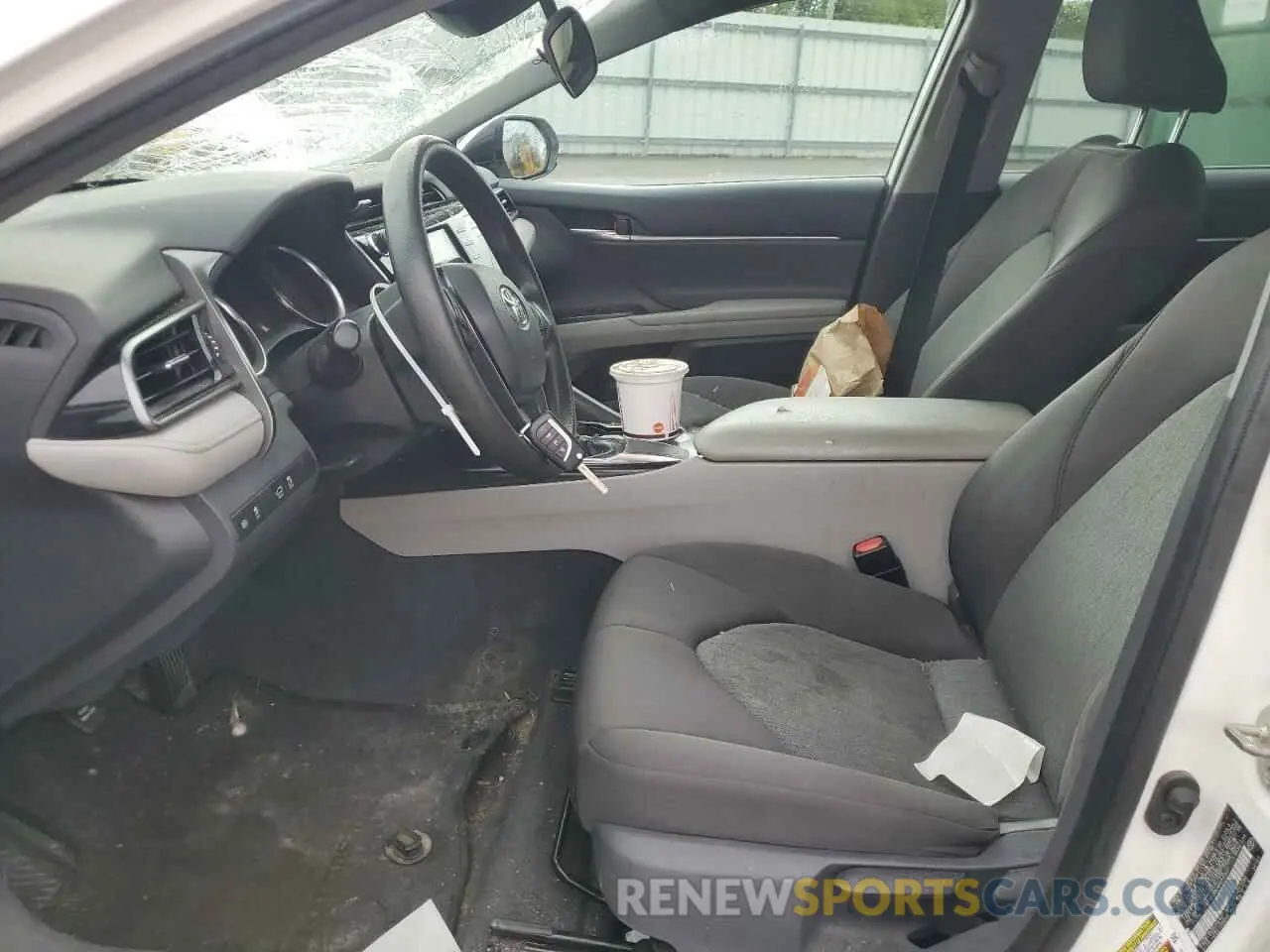 7 Photograph of a damaged car 4T1B11HK6KU717429 TOYOTA CAMRY 2019