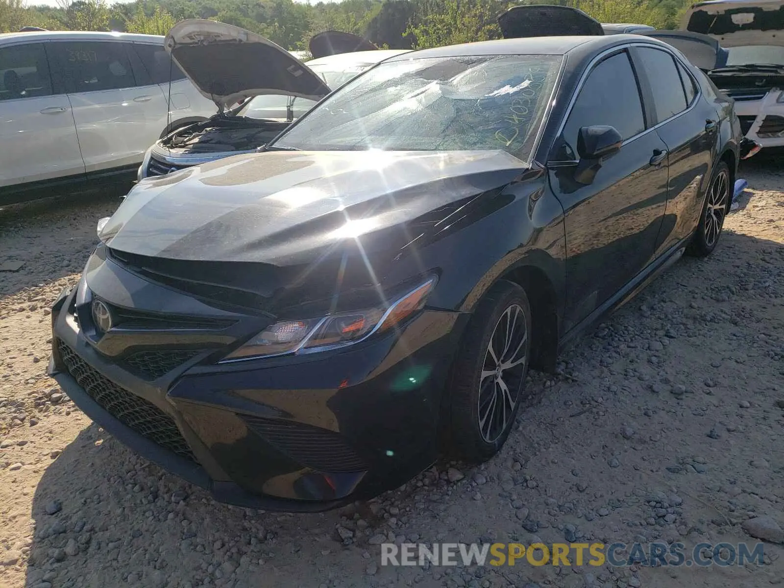 2 Photograph of a damaged car 4T1B11HK6KU717866 TOYOTA CAMRY 2019
