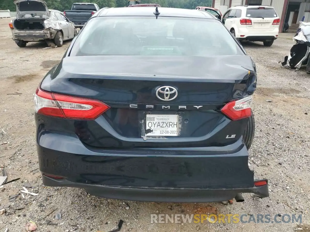 6 Photograph of a damaged car 4T1B11HK6KU722453 TOYOTA CAMRY 2019