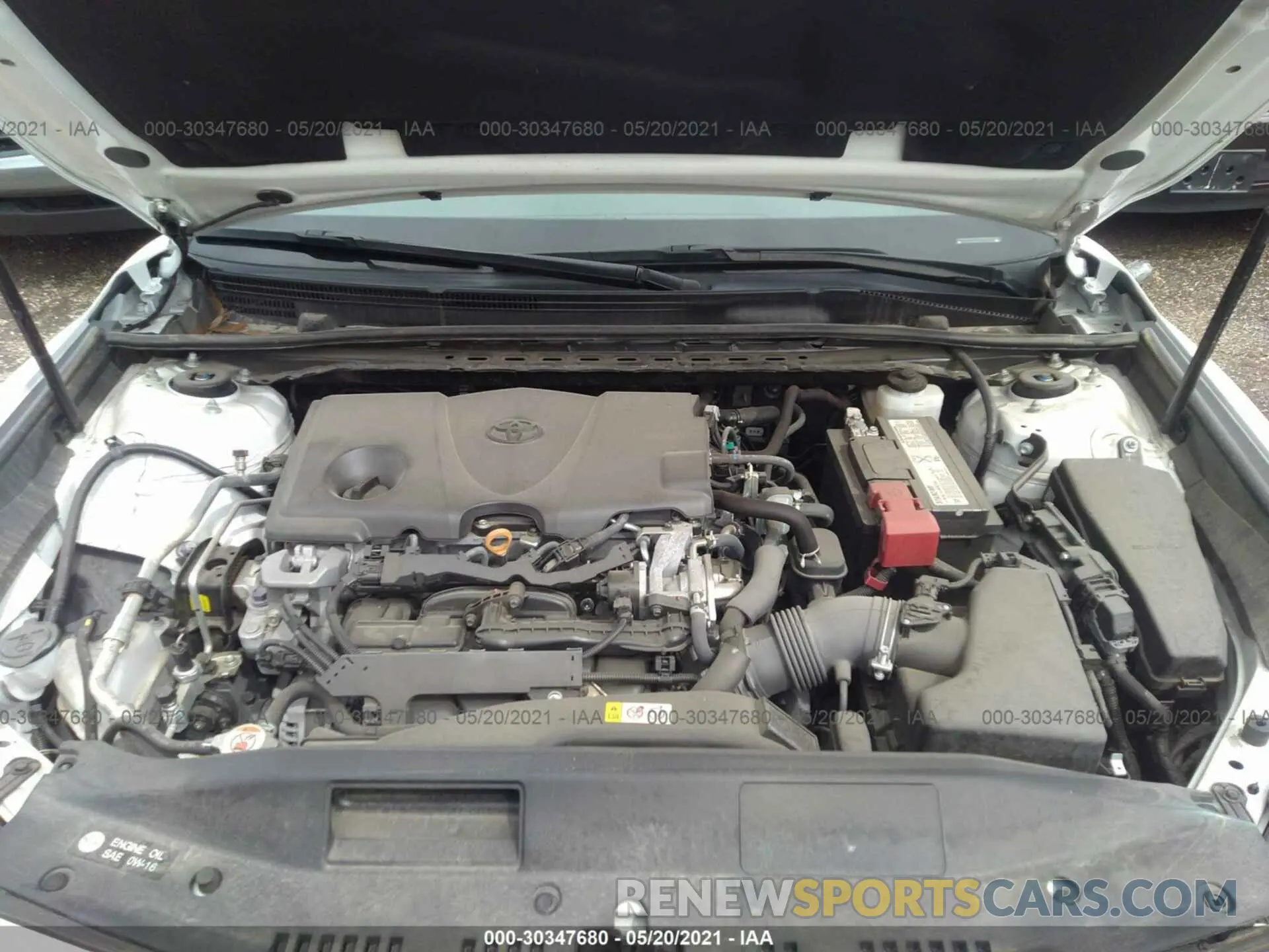 10 Photograph of a damaged car 4T1B11HK6KU740841 TOYOTA CAMRY 2019
