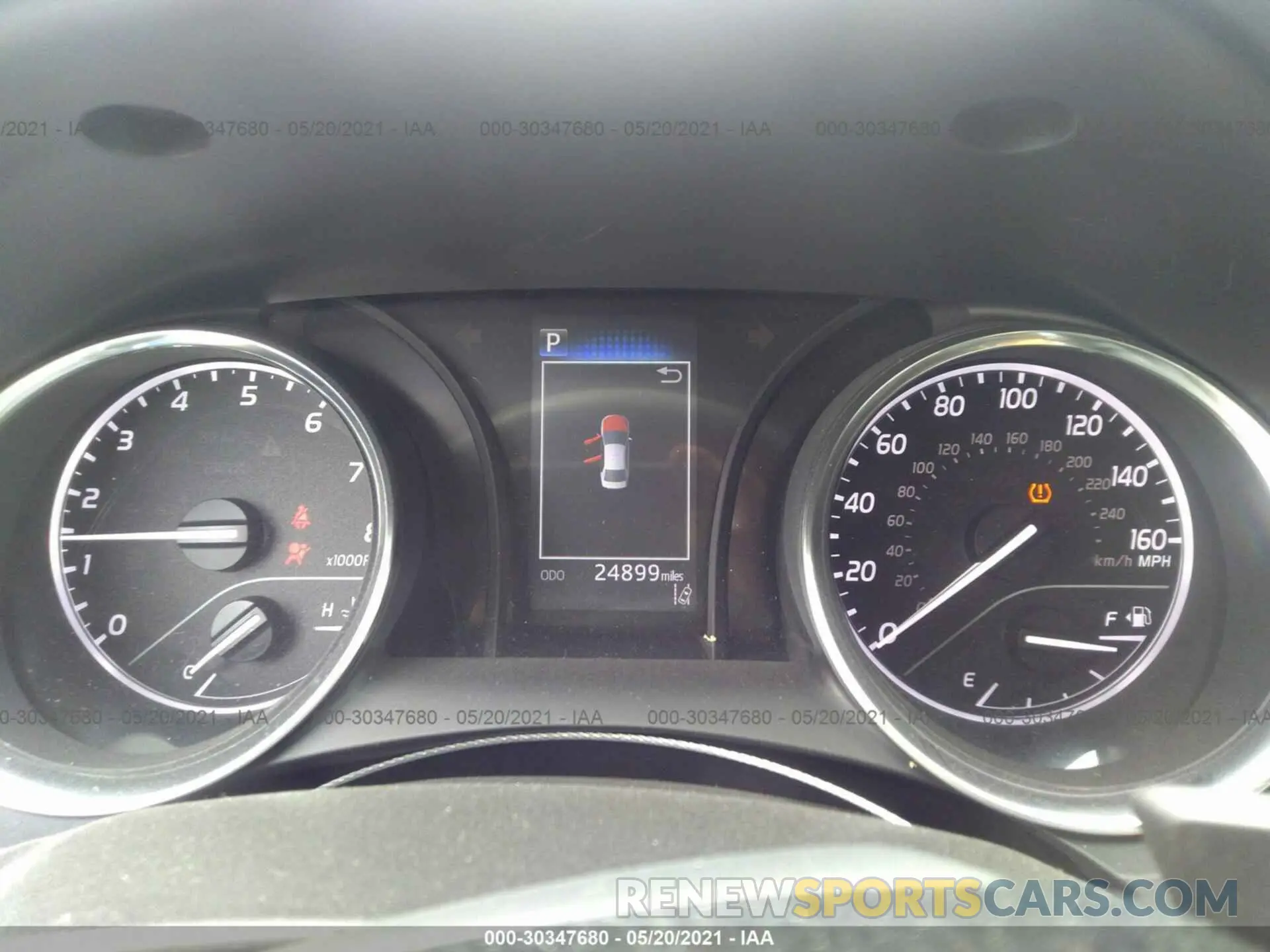 7 Photograph of a damaged car 4T1B11HK6KU740841 TOYOTA CAMRY 2019