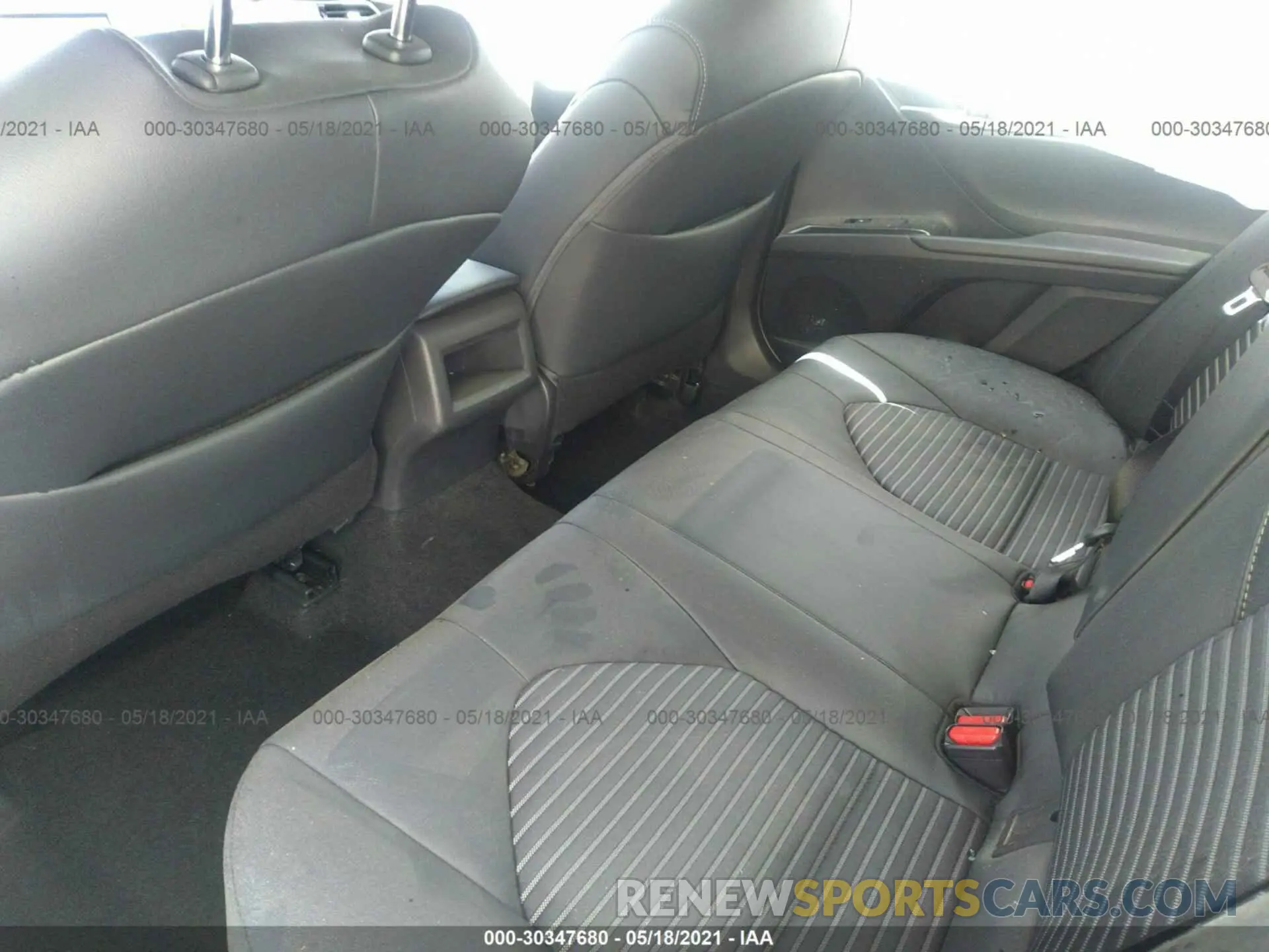8 Photograph of a damaged car 4T1B11HK6KU740841 TOYOTA CAMRY 2019