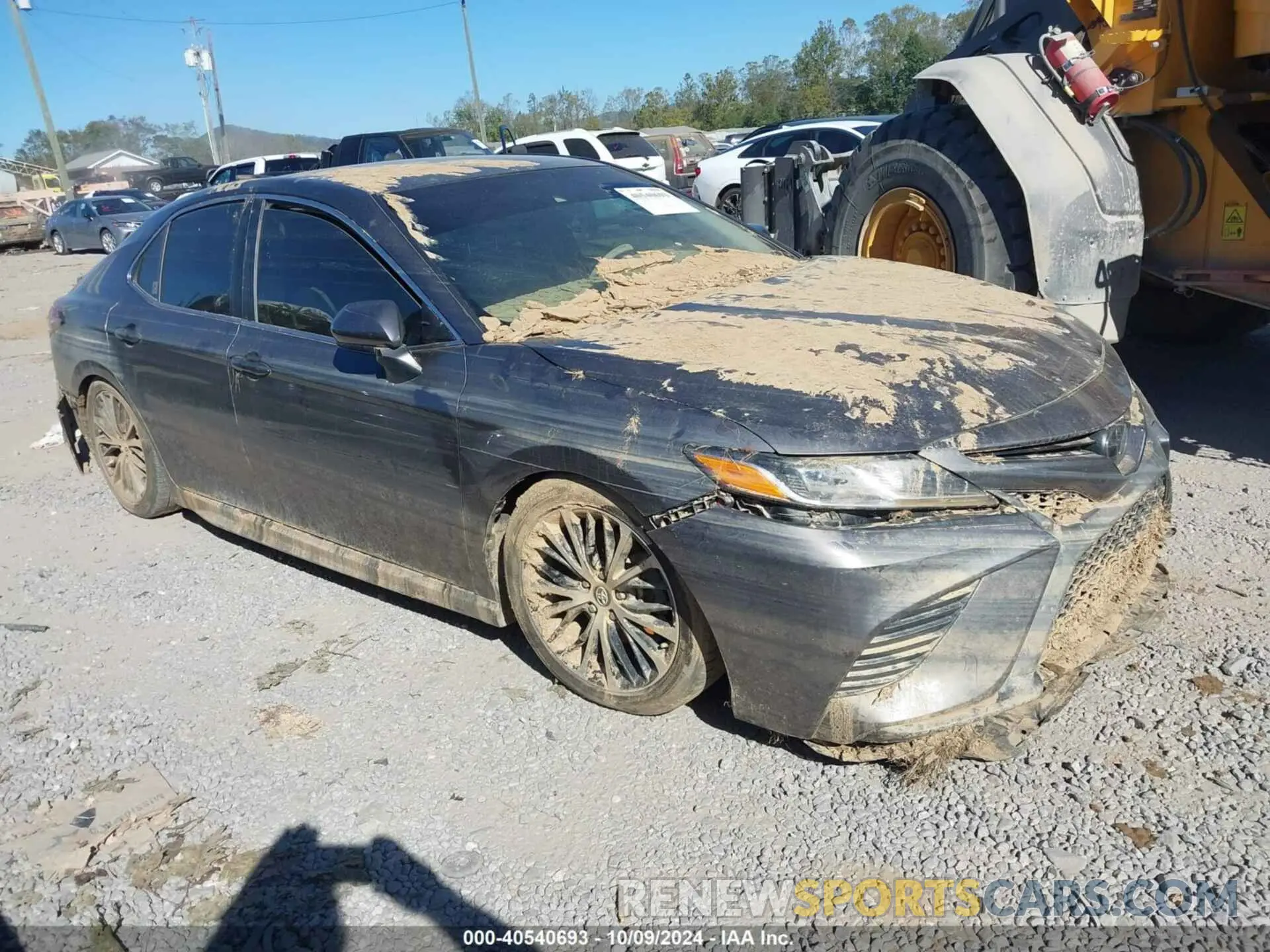 1 Photograph of a damaged car 4T1B11HK6KU757848 TOYOTA CAMRY 2019