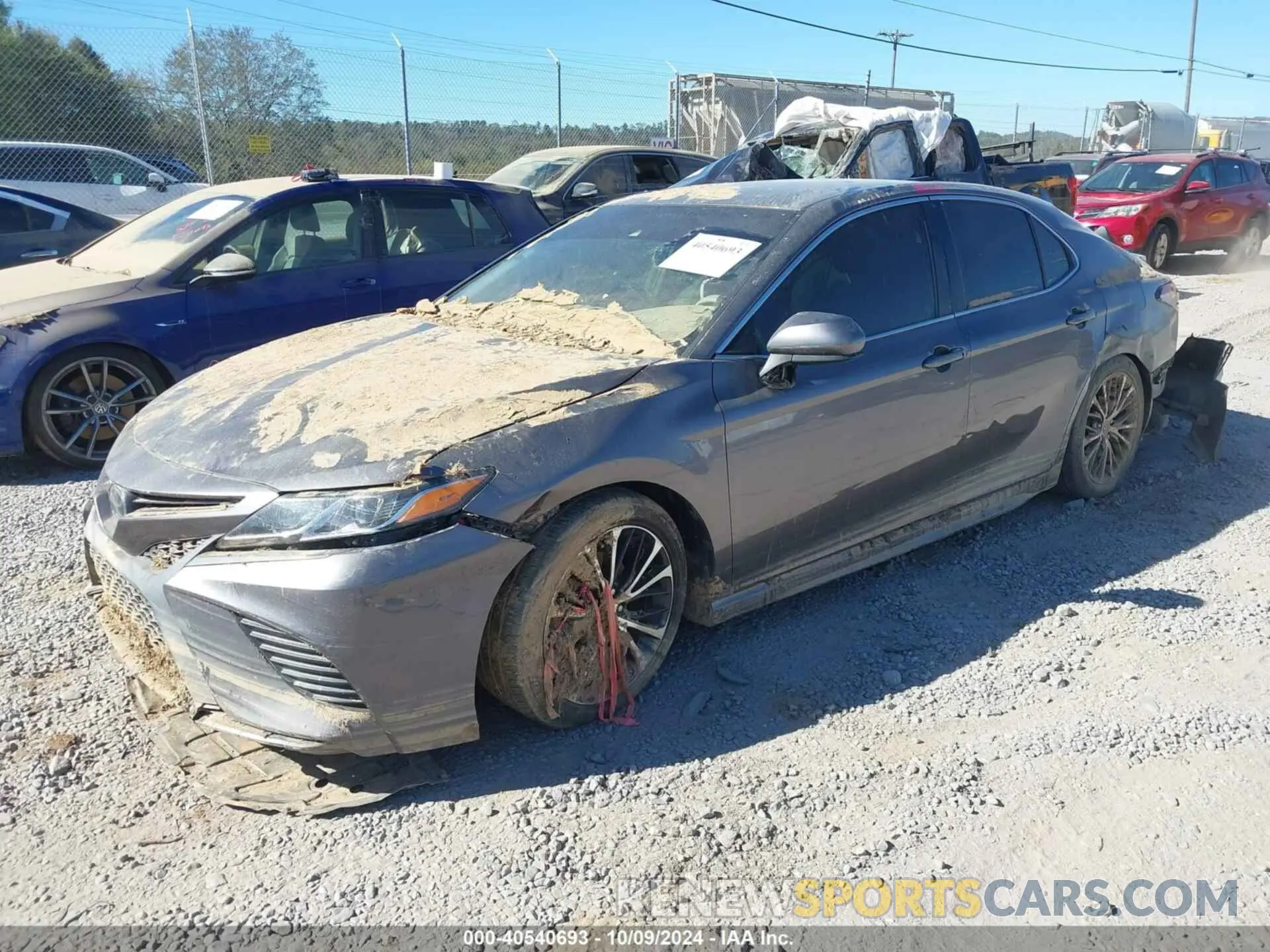 2 Photograph of a damaged car 4T1B11HK6KU757848 TOYOTA CAMRY 2019
