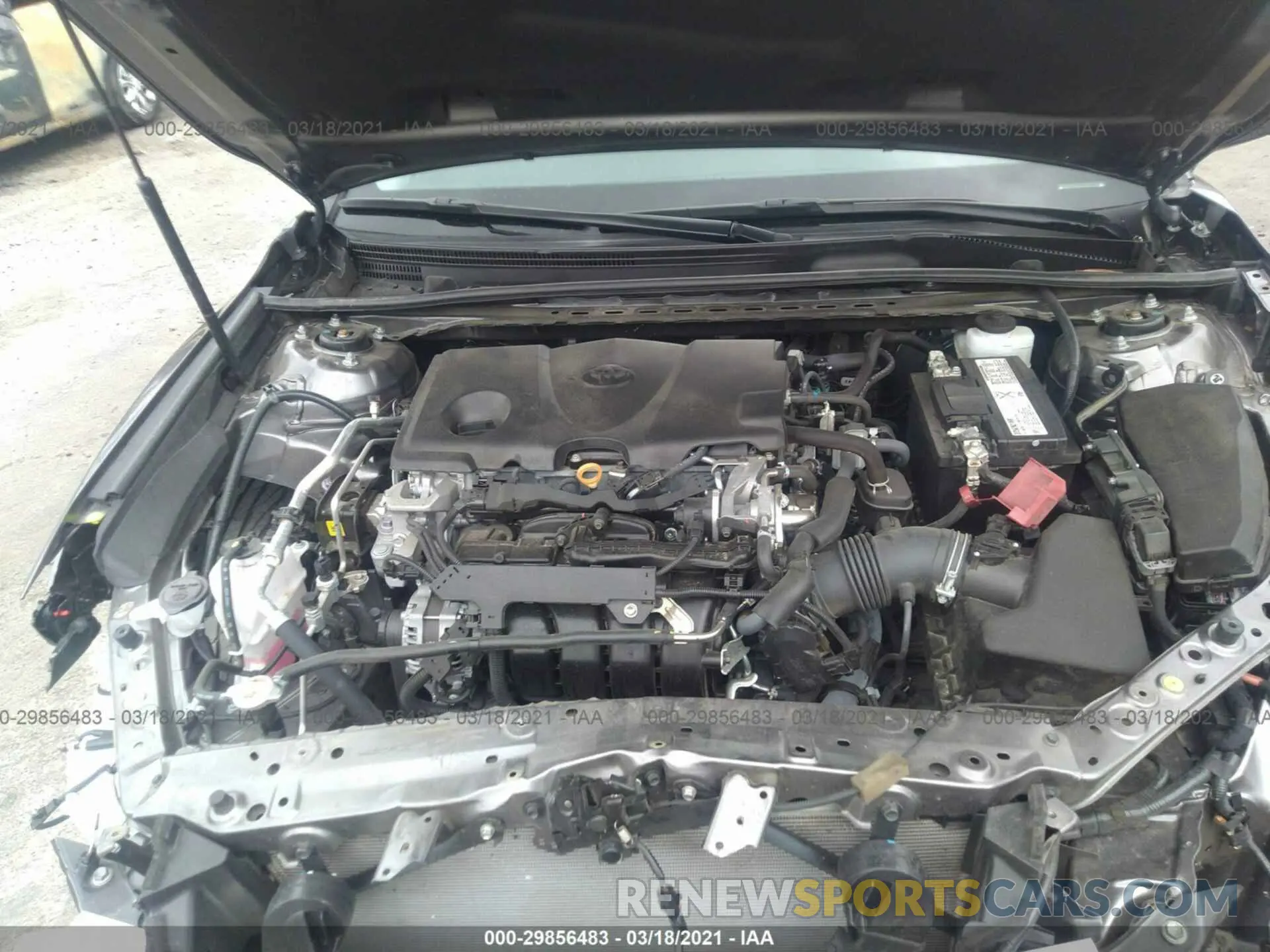 10 Photograph of a damaged car 4T1B11HK6KU762032 TOYOTA CAMRY 2019