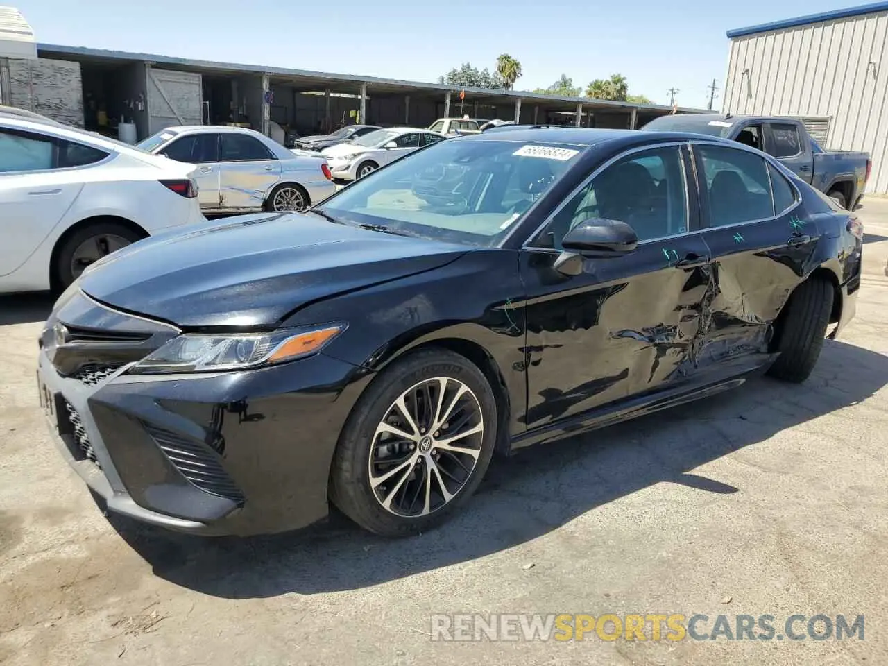 1 Photograph of a damaged car 4T1B11HK6KU774620 TOYOTA CAMRY 2019