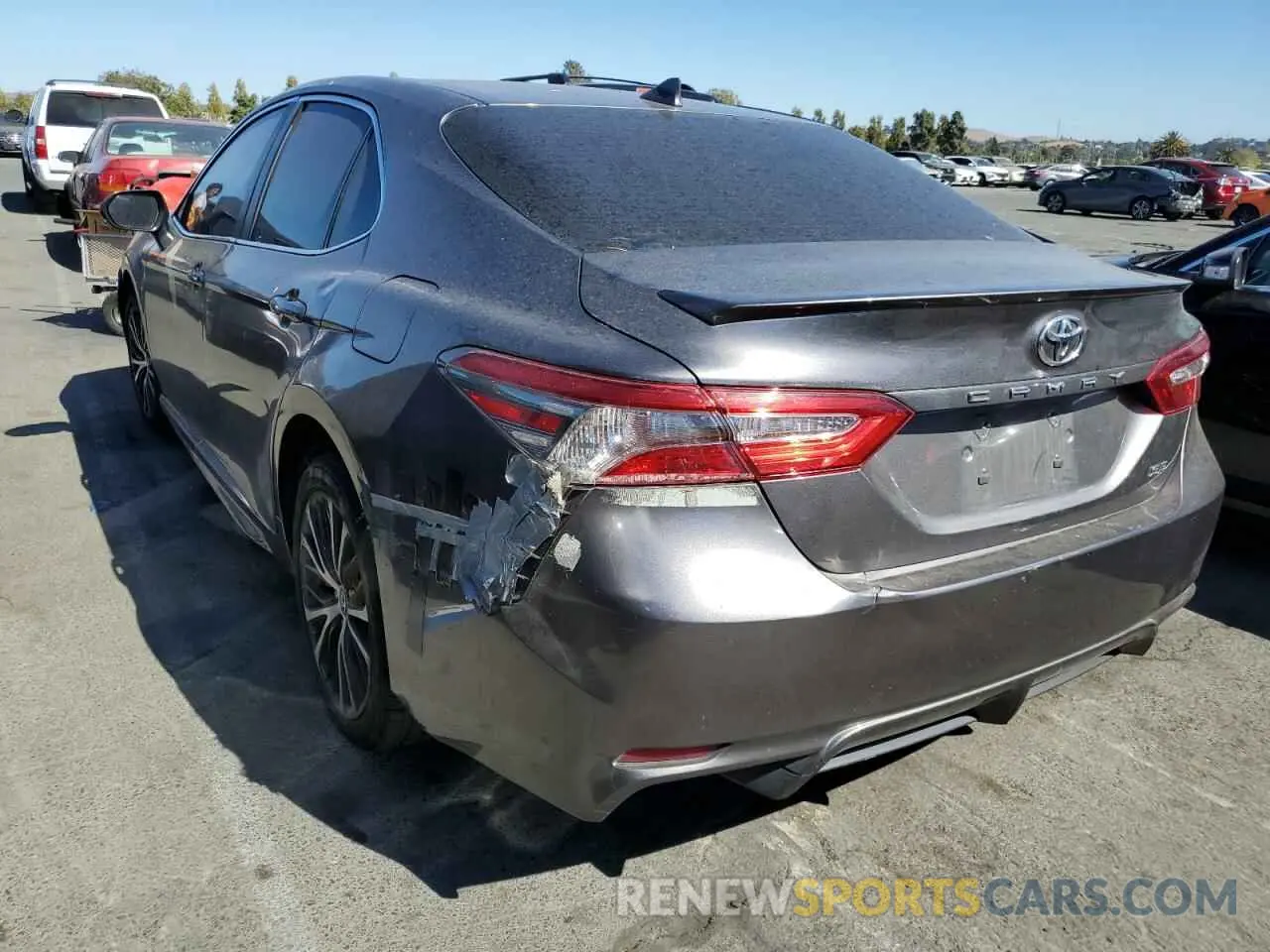 2 Photograph of a damaged car 4T1B11HK6KU793927 TOYOTA CAMRY 2019