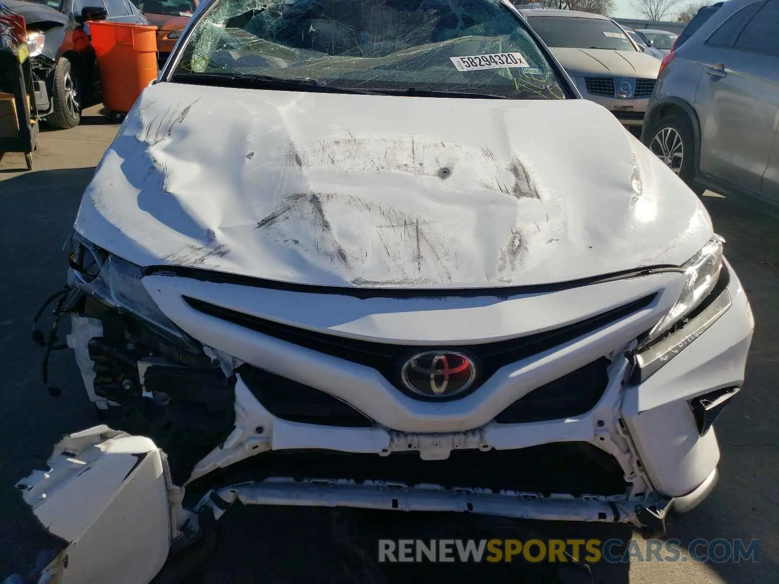 9 Photograph of a damaged car 4T1B11HK6KU801654 TOYOTA CAMRY 2019