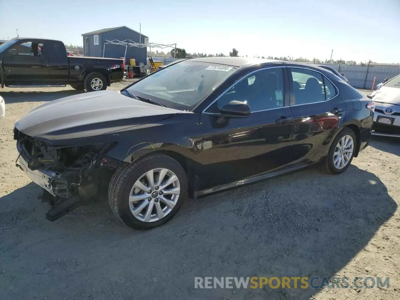 1 Photograph of a damaged car 4T1B11HK6KU812623 TOYOTA CAMRY 2019