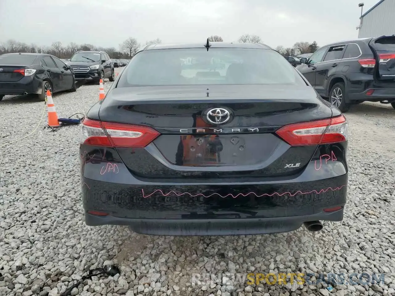 6 Photograph of a damaged car 4T1B11HK6KU827512 TOYOTA CAMRY 2019