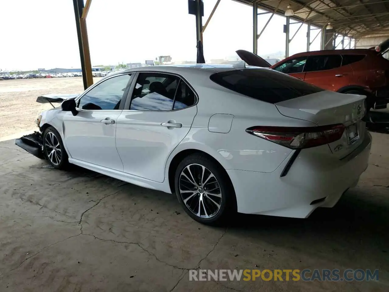 2 Photograph of a damaged car 4T1B11HK6KU829972 TOYOTA CAMRY 2019