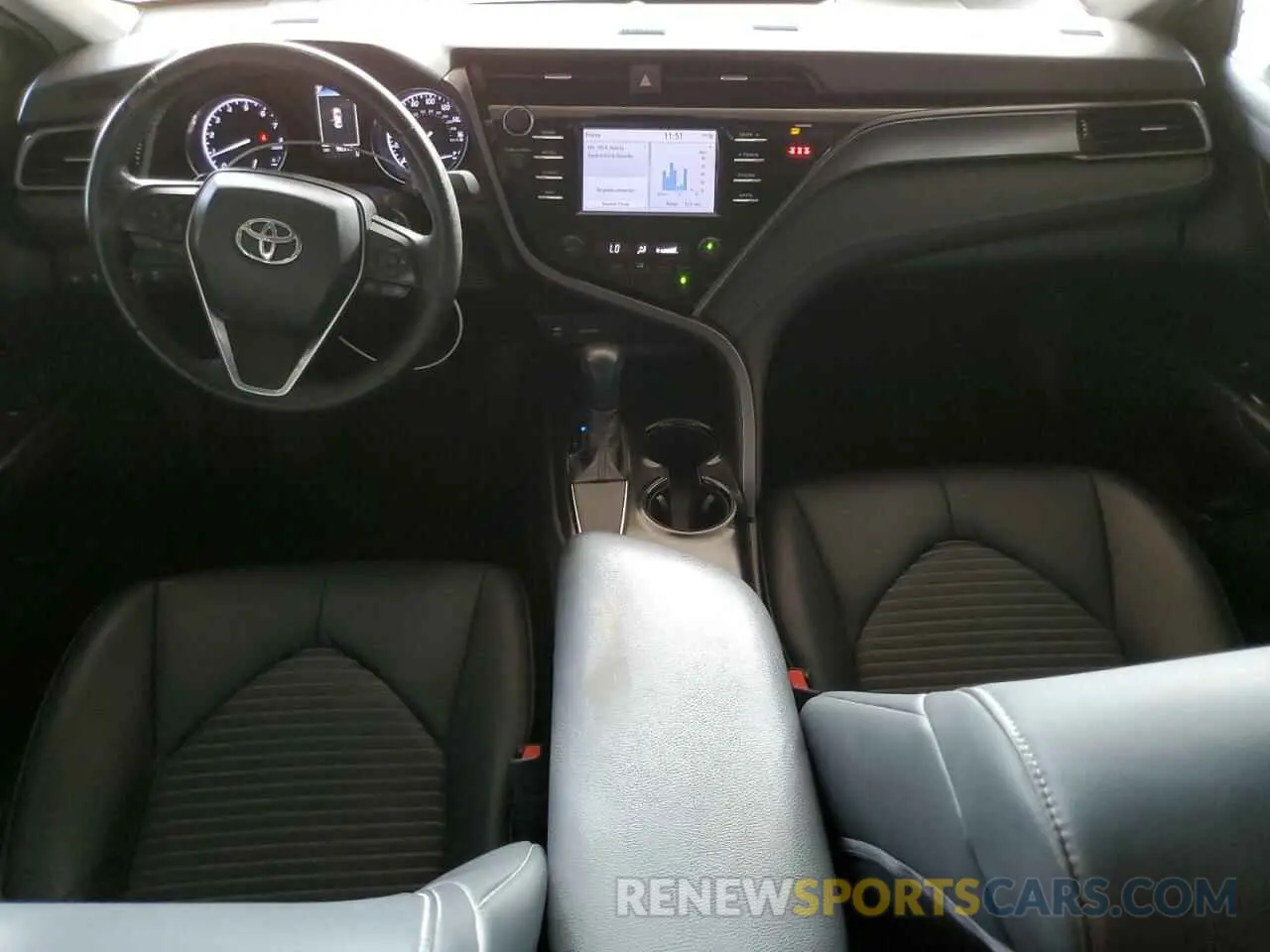 8 Photograph of a damaged car 4T1B11HK6KU829972 TOYOTA CAMRY 2019