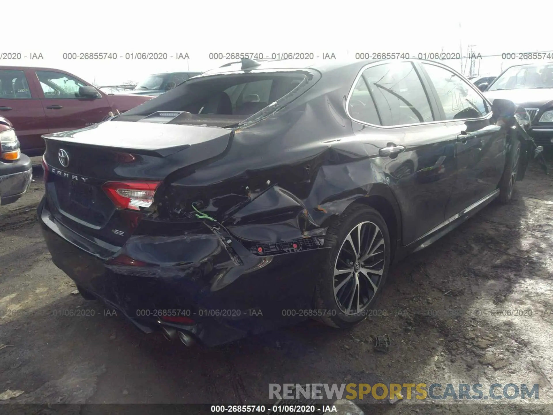 4 Photograph of a damaged car 4T1B11HK6KU831317 TOYOTA CAMRY 2019