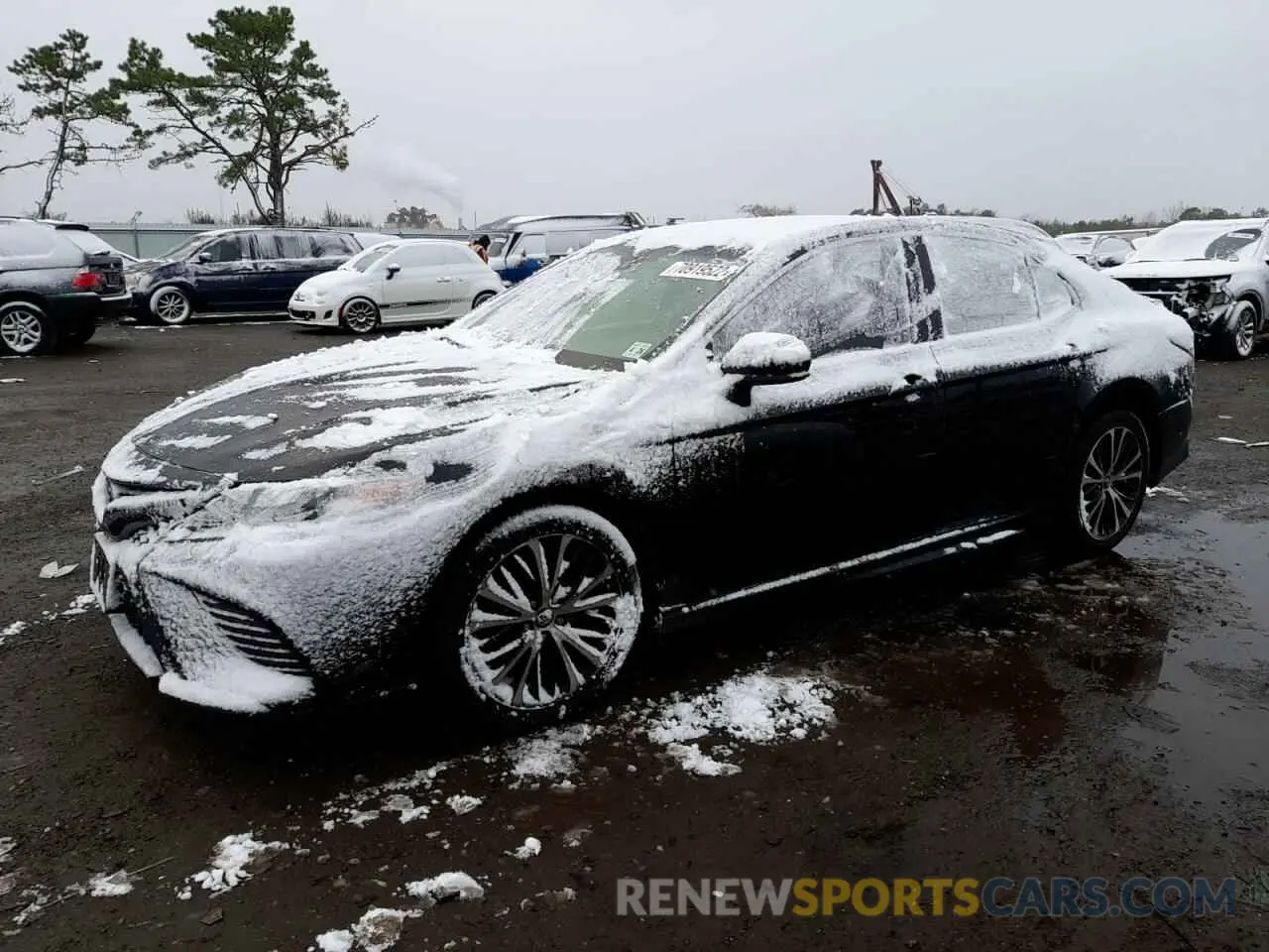 1 Photograph of a damaged car 4T1B11HK6KU837232 TOYOTA CAMRY 2019