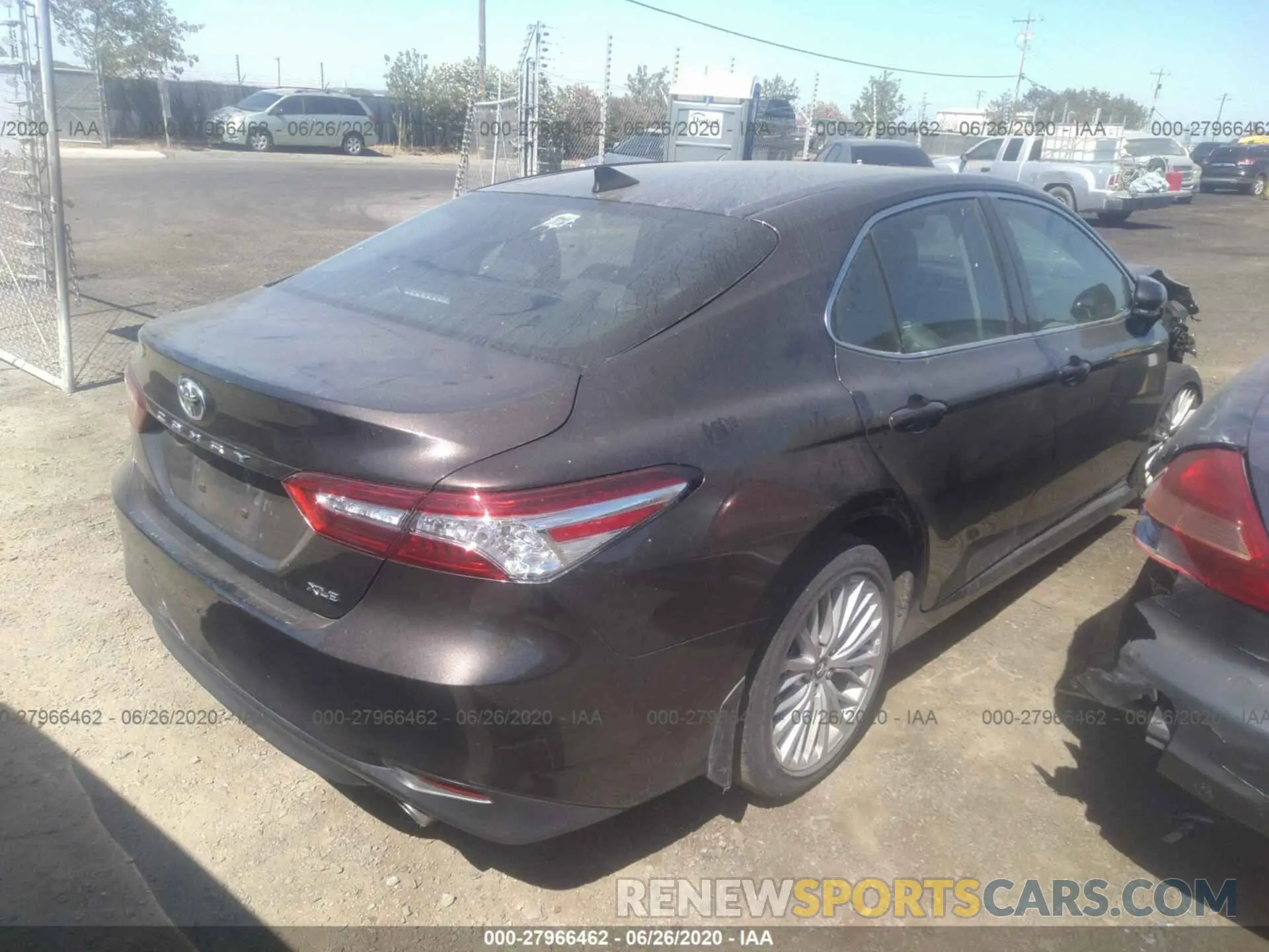 4 Photograph of a damaged car 4T1B11HK6KU837392 TOYOTA CAMRY 2019