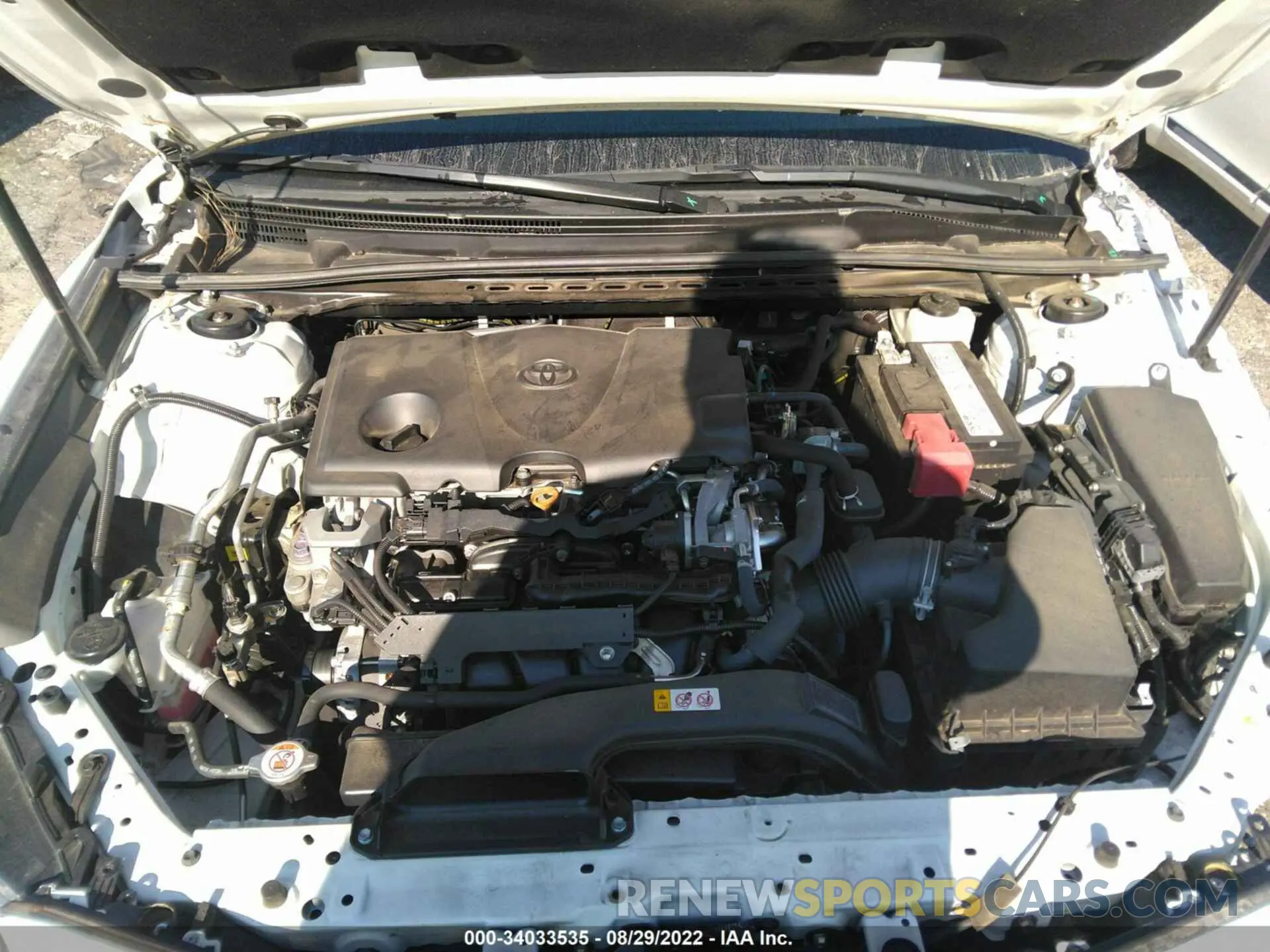10 Photograph of a damaged car 4T1B11HK6KU839496 TOYOTA CAMRY 2019