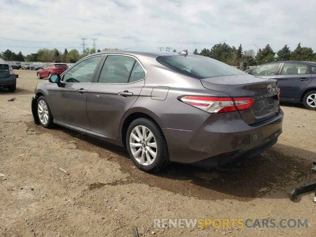 2 Фотография поврежденного автомобиля 4T1B11HK6KU841376 TOYOTA CAMRY 2019