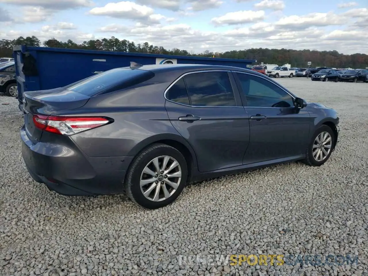 3 Photograph of a damaged car 4T1B11HK6KU846402 TOYOTA CAMRY 2019
