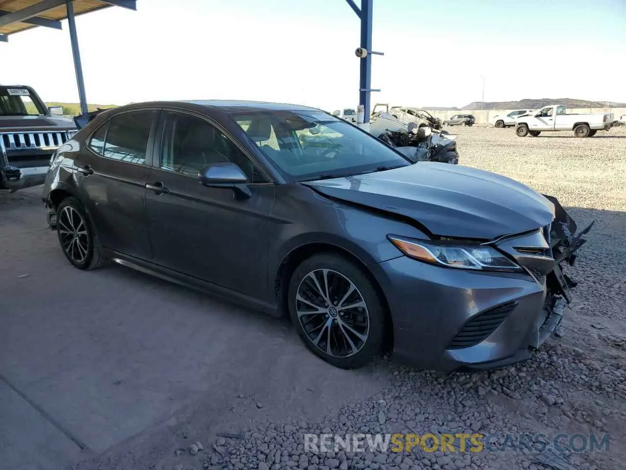 4 Photograph of a damaged car 4T1B11HK6KU848697 TOYOTA CAMRY 2019