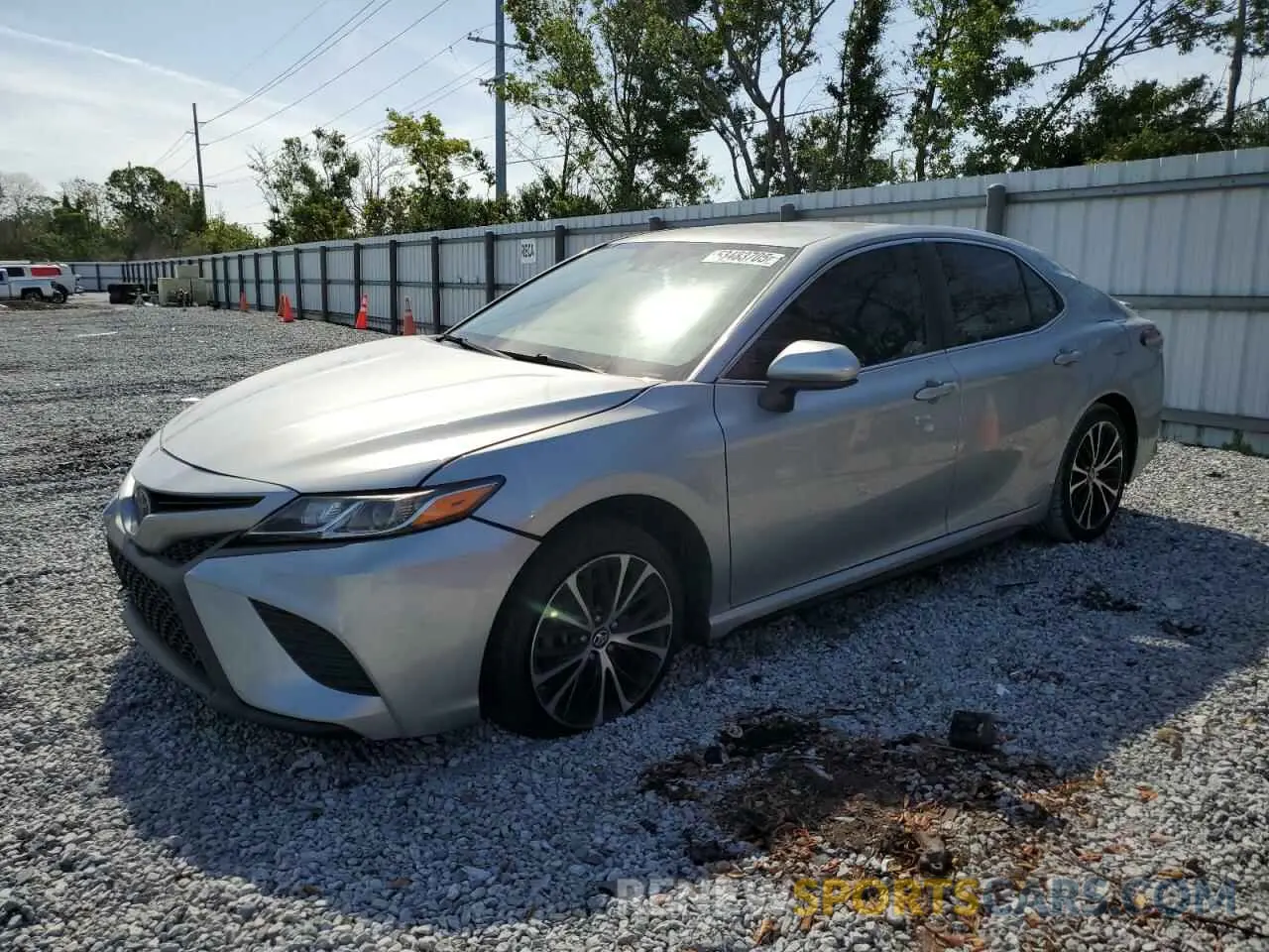1 Photograph of a damaged car 4T1B11HK6KU856282 TOYOTA CAMRY 2019