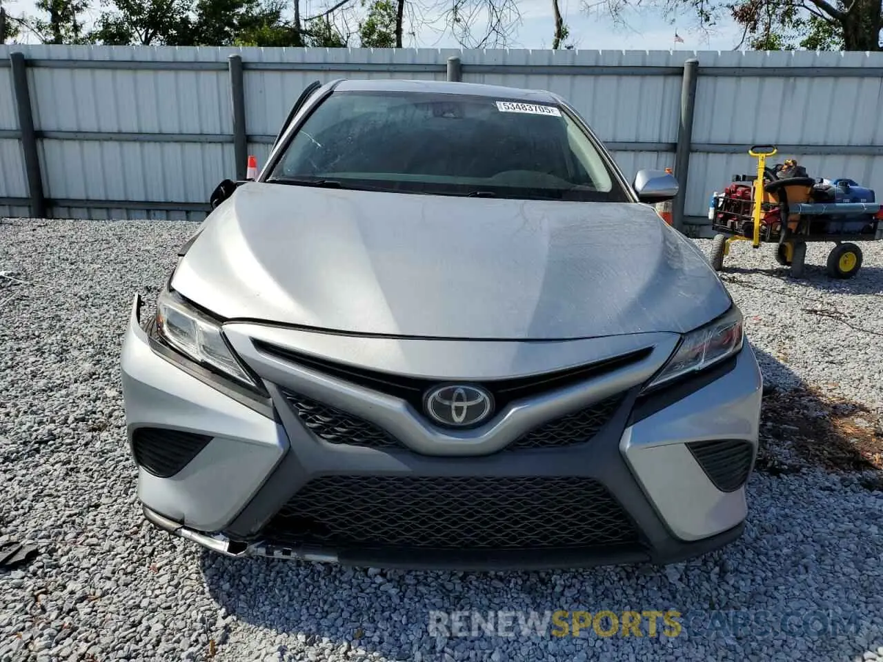 5 Photograph of a damaged car 4T1B11HK6KU856282 TOYOTA CAMRY 2019
