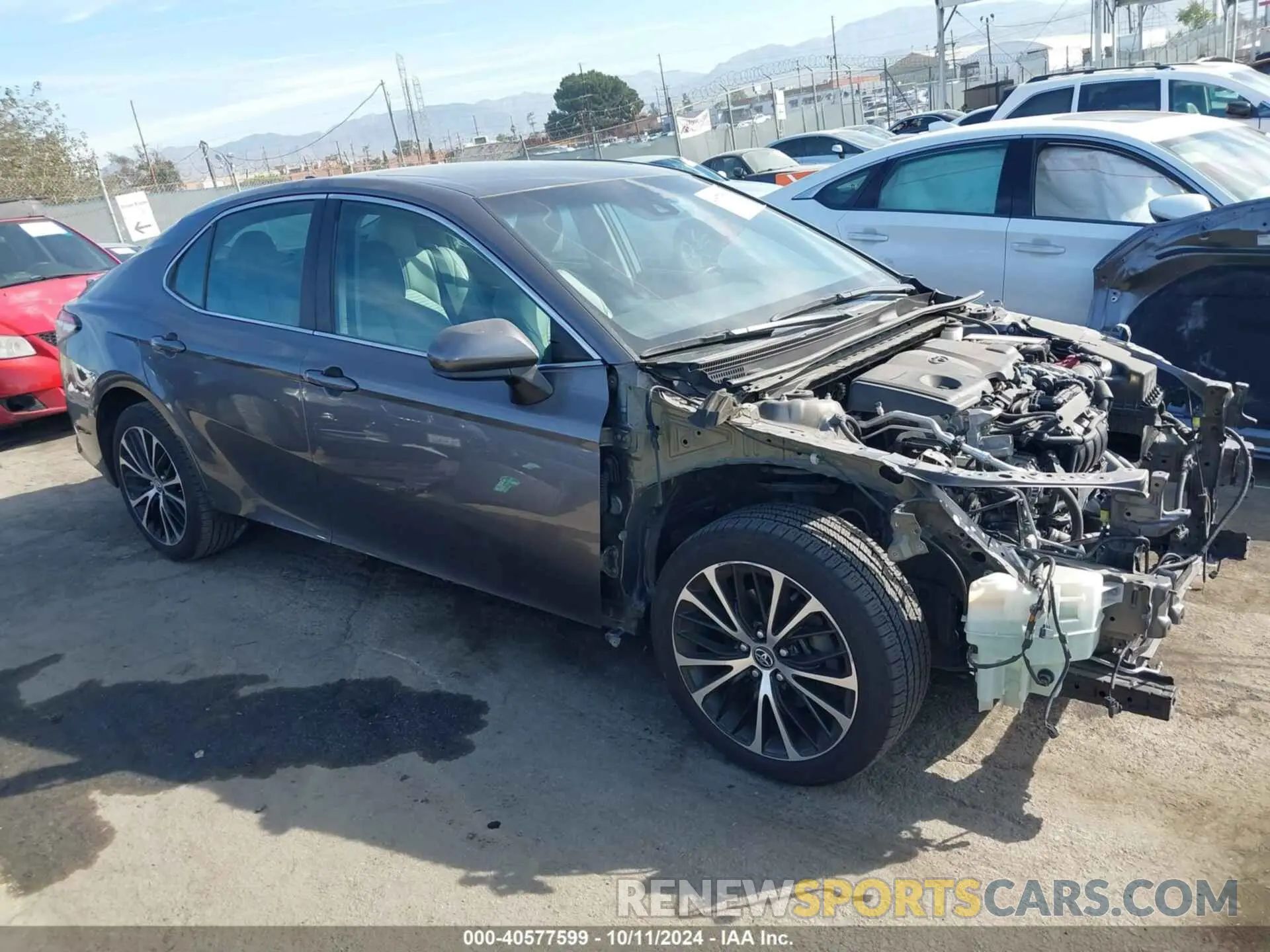 1 Photograph of a damaged car 4T1B11HK7KU163060 TOYOTA CAMRY 2019