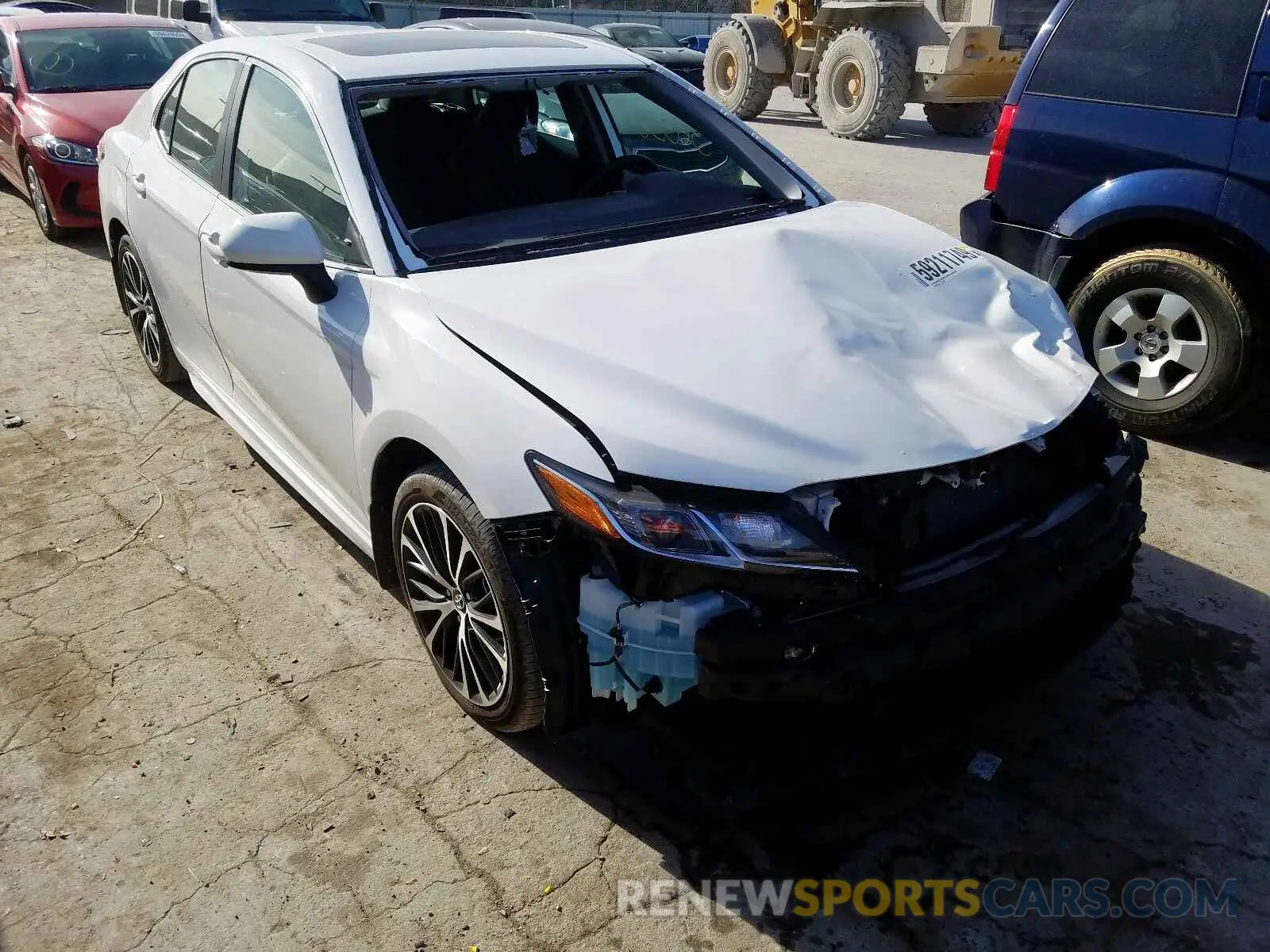1 Photograph of a damaged car 4T1B11HK7KU164385 TOYOTA CAMRY 2019