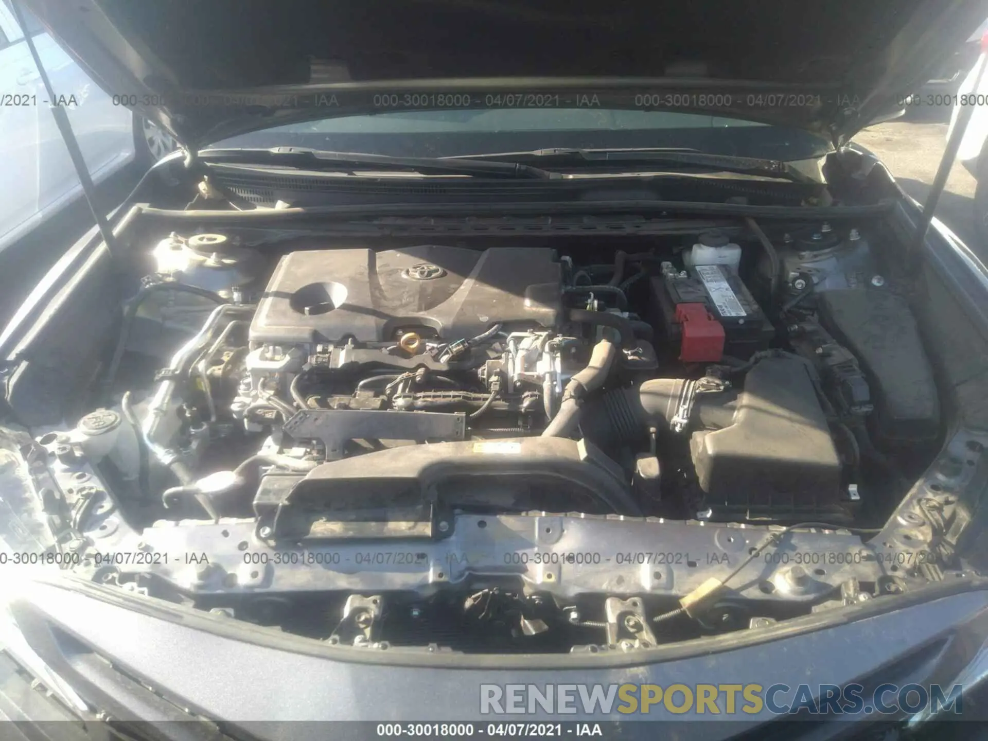 10 Photograph of a damaged car 4T1B11HK7KU165374 TOYOTA CAMRY 2019