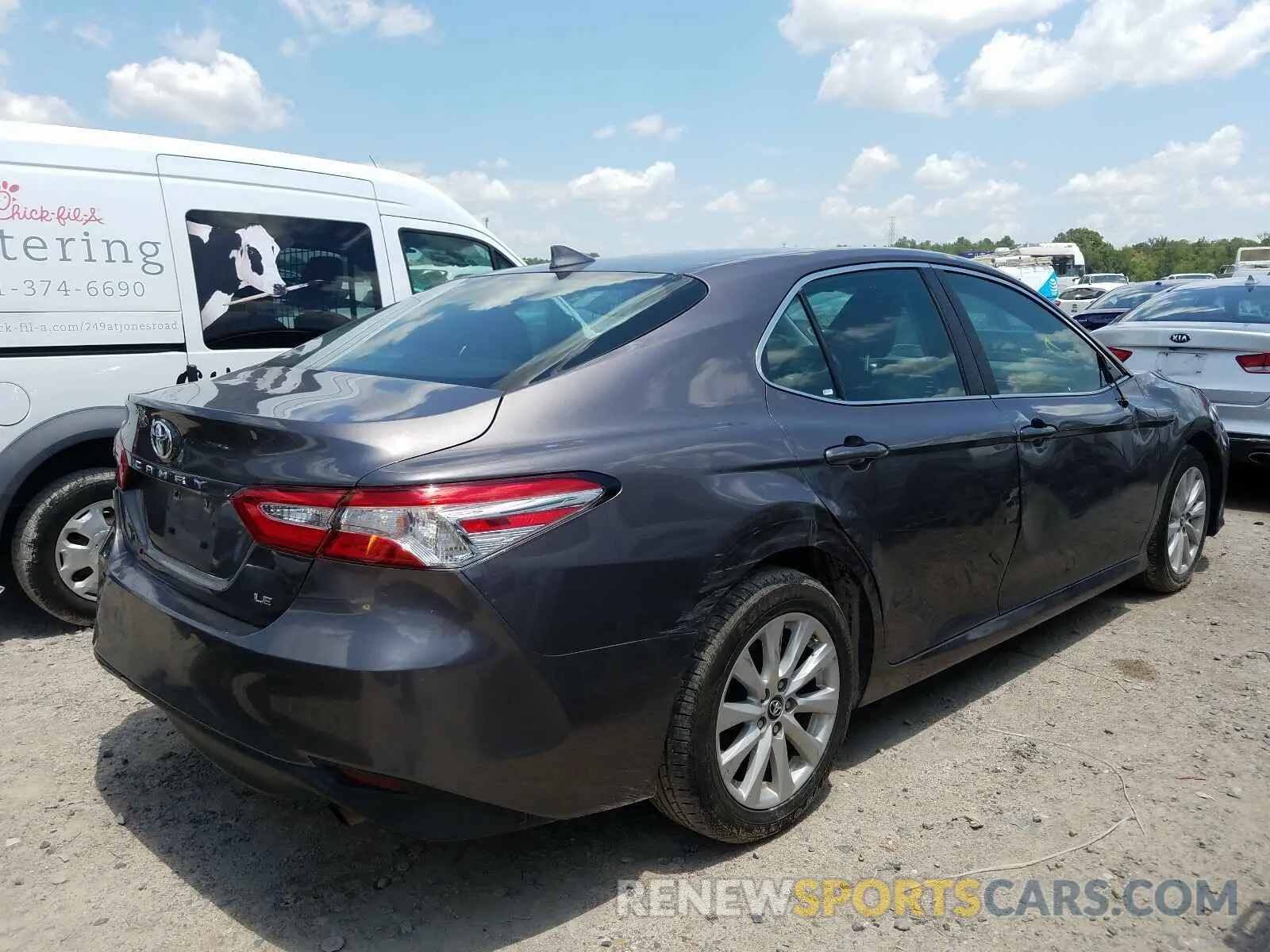 4 Photograph of a damaged car 4T1B11HK7KU167139 TOYOTA CAMRY 2019