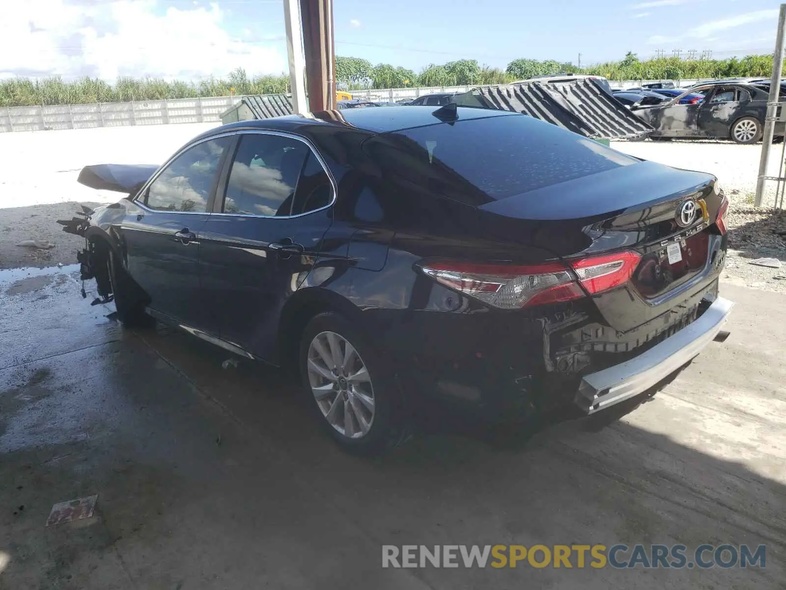 3 Photograph of a damaged car 4T1B11HK7KU174284 TOYOTA CAMRY 2019