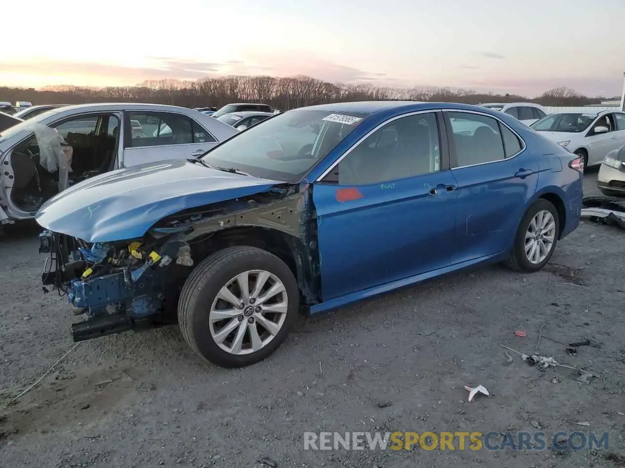 1 Photograph of a damaged car 4T1B11HK7KU176861 TOYOTA CAMRY 2019
