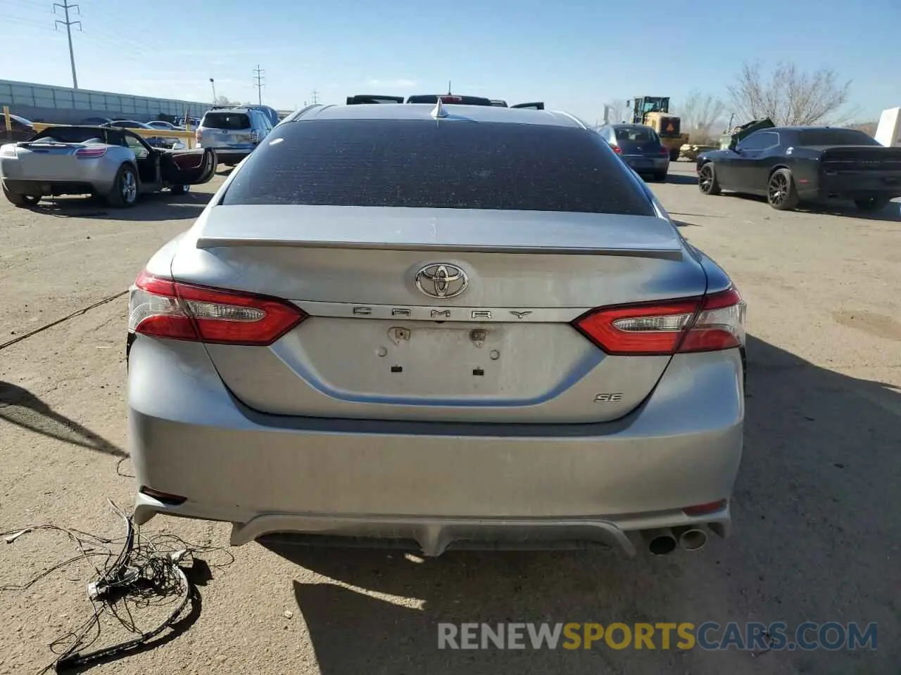 6 Photograph of a damaged car 4T1B11HK7KU216677 TOYOTA CAMRY 2019