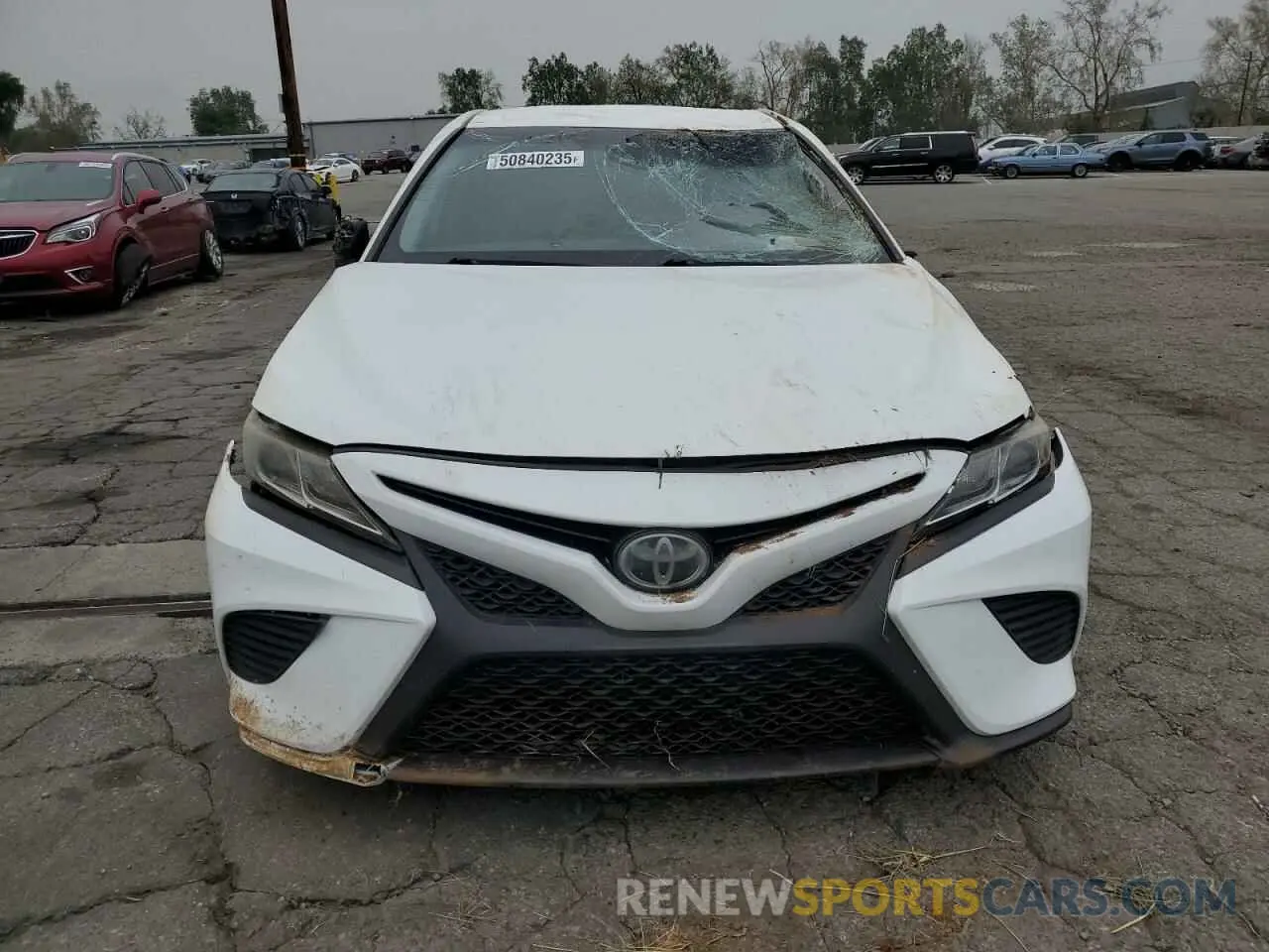 5 Photograph of a damaged car 4T1B11HK7KU217232 TOYOTA CAMRY 2019