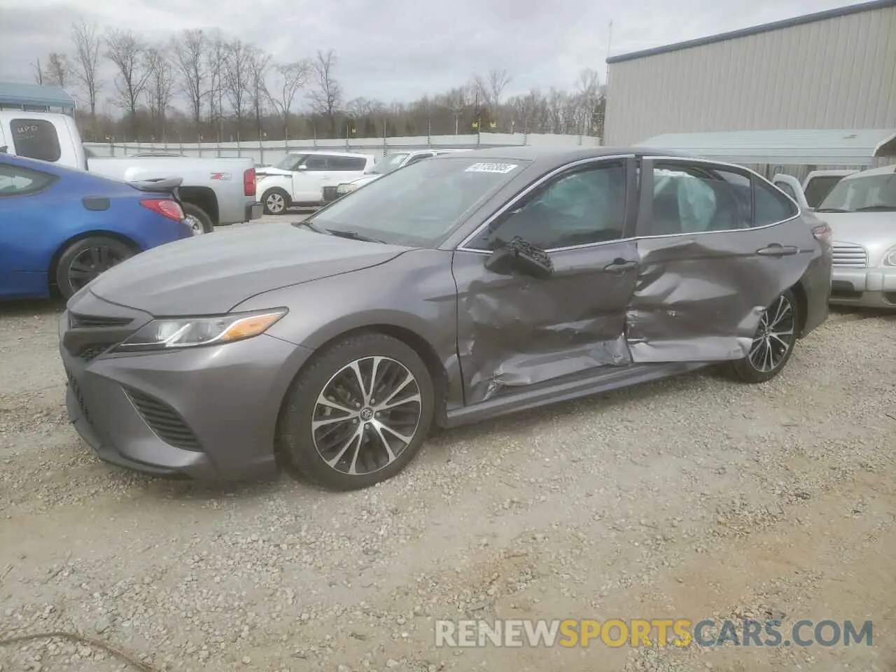 1 Photograph of a damaged car 4T1B11HK7KU220048 TOYOTA CAMRY 2019