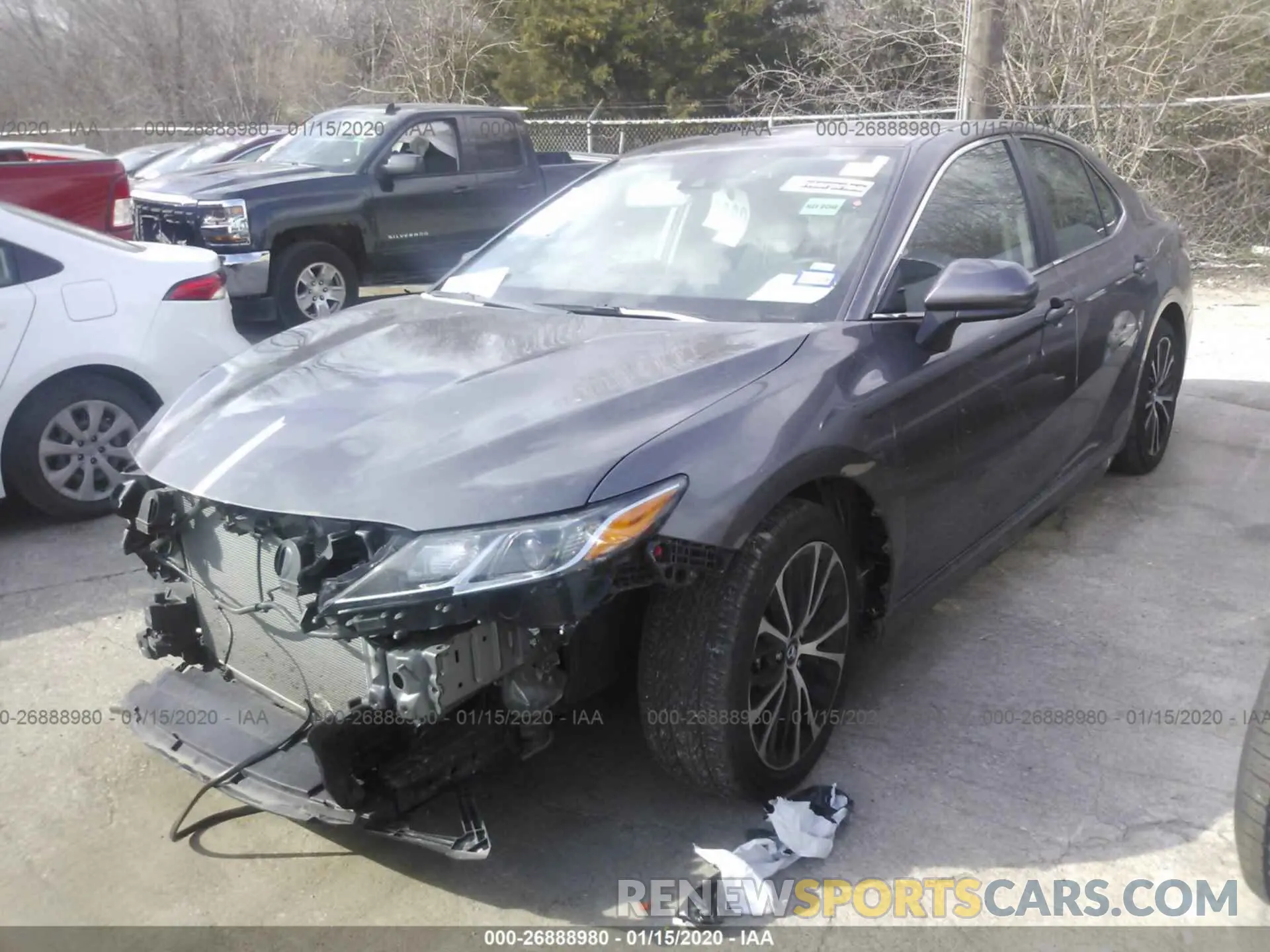 2 Photograph of a damaged car 4T1B11HK7KU227470 TOYOTA CAMRY 2019