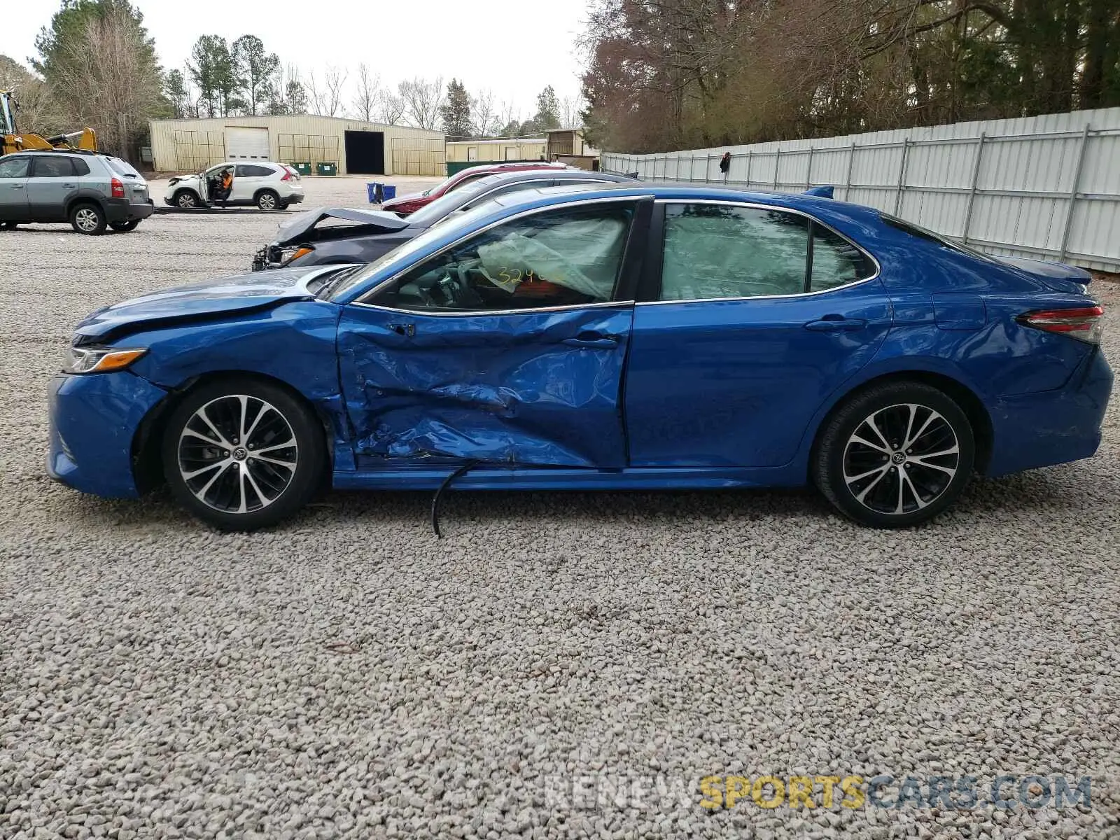 9 Photograph of a damaged car 4T1B11HK7KU228456 TOYOTA CAMRY 2019