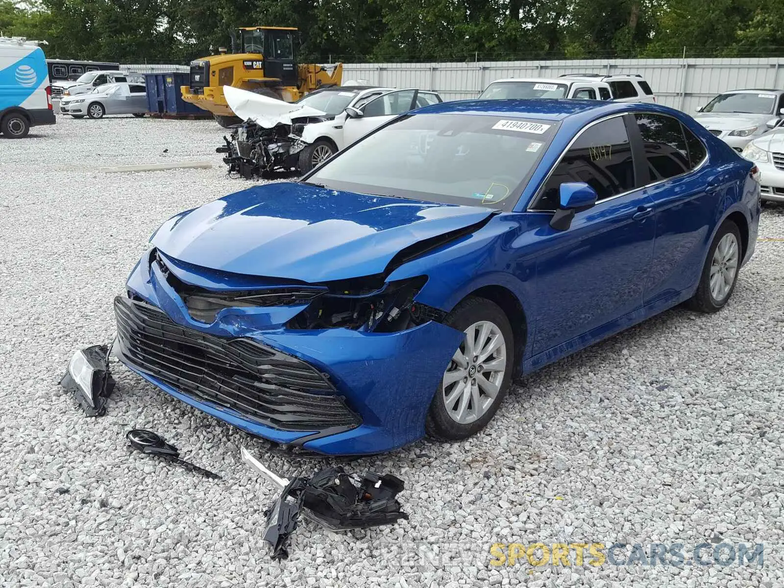 2 Photograph of a damaged car 4T1B11HK7KU229865 TOYOTA CAMRY 2019