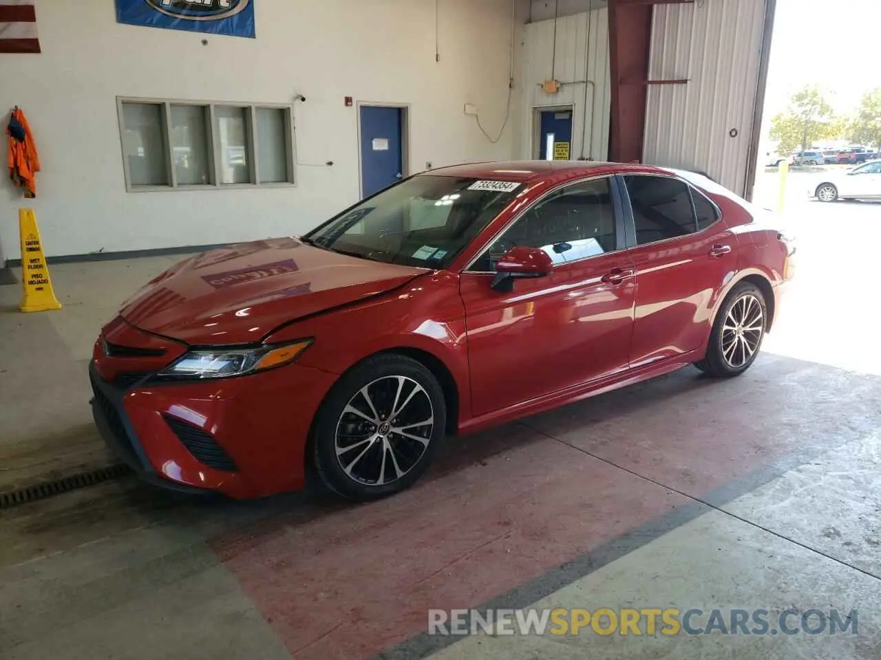 1 Photograph of a damaged car 4T1B11HK7KU237030 TOYOTA CAMRY 2019