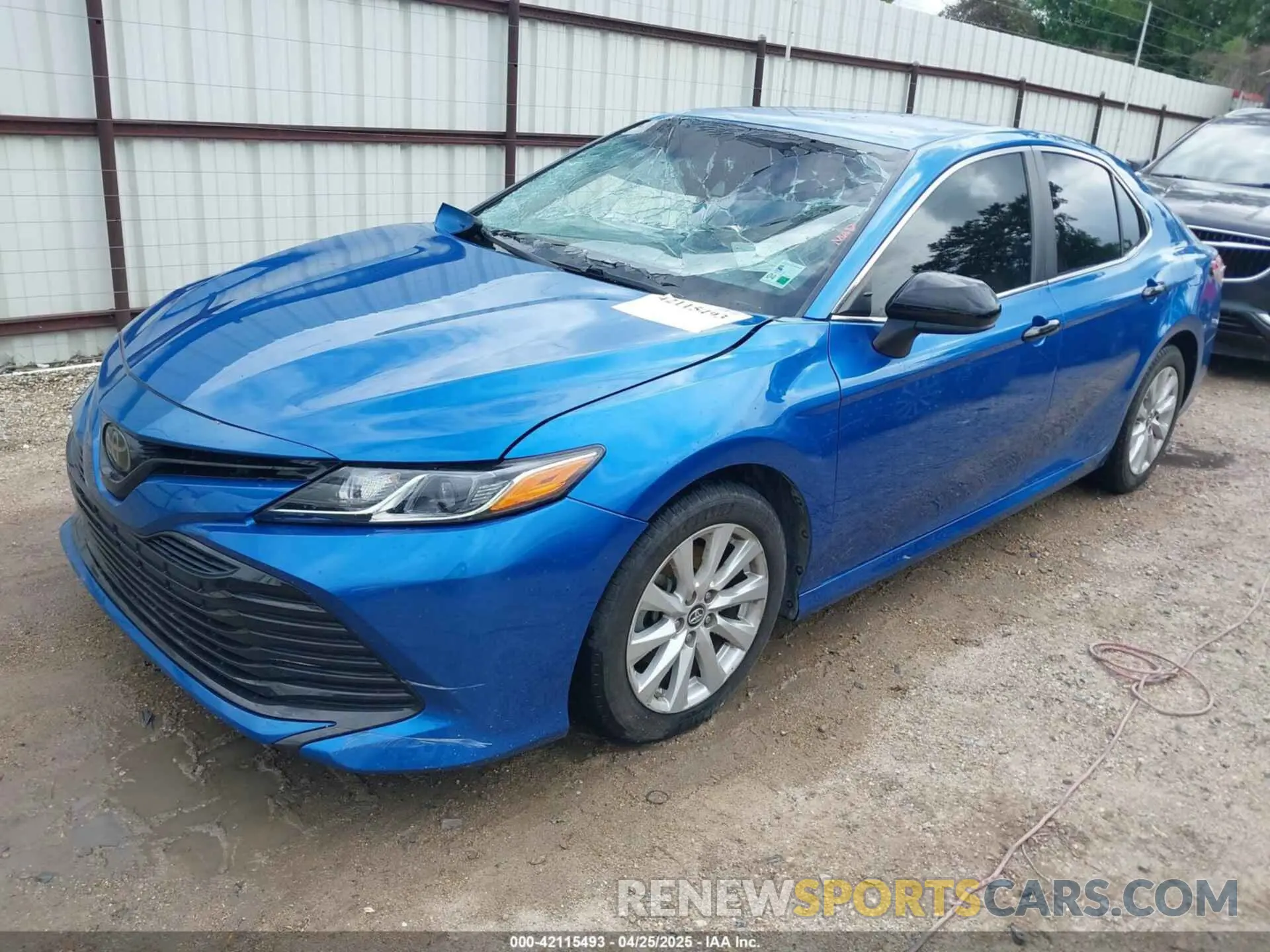2 Photograph of a damaged car 4T1B11HK7KU259920 TOYOTA CAMRY 2019