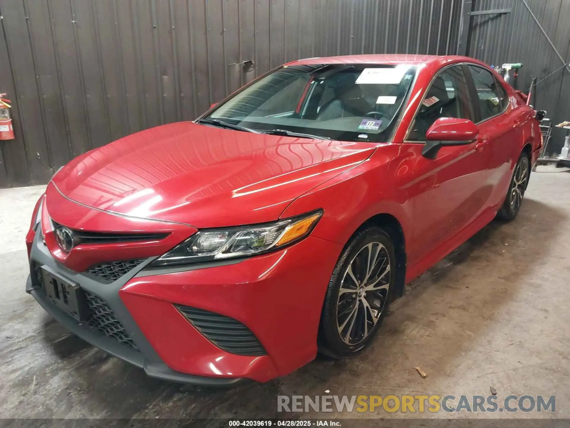 2 Photograph of a damaged car 4T1B11HK7KU271937 TOYOTA CAMRY 2019