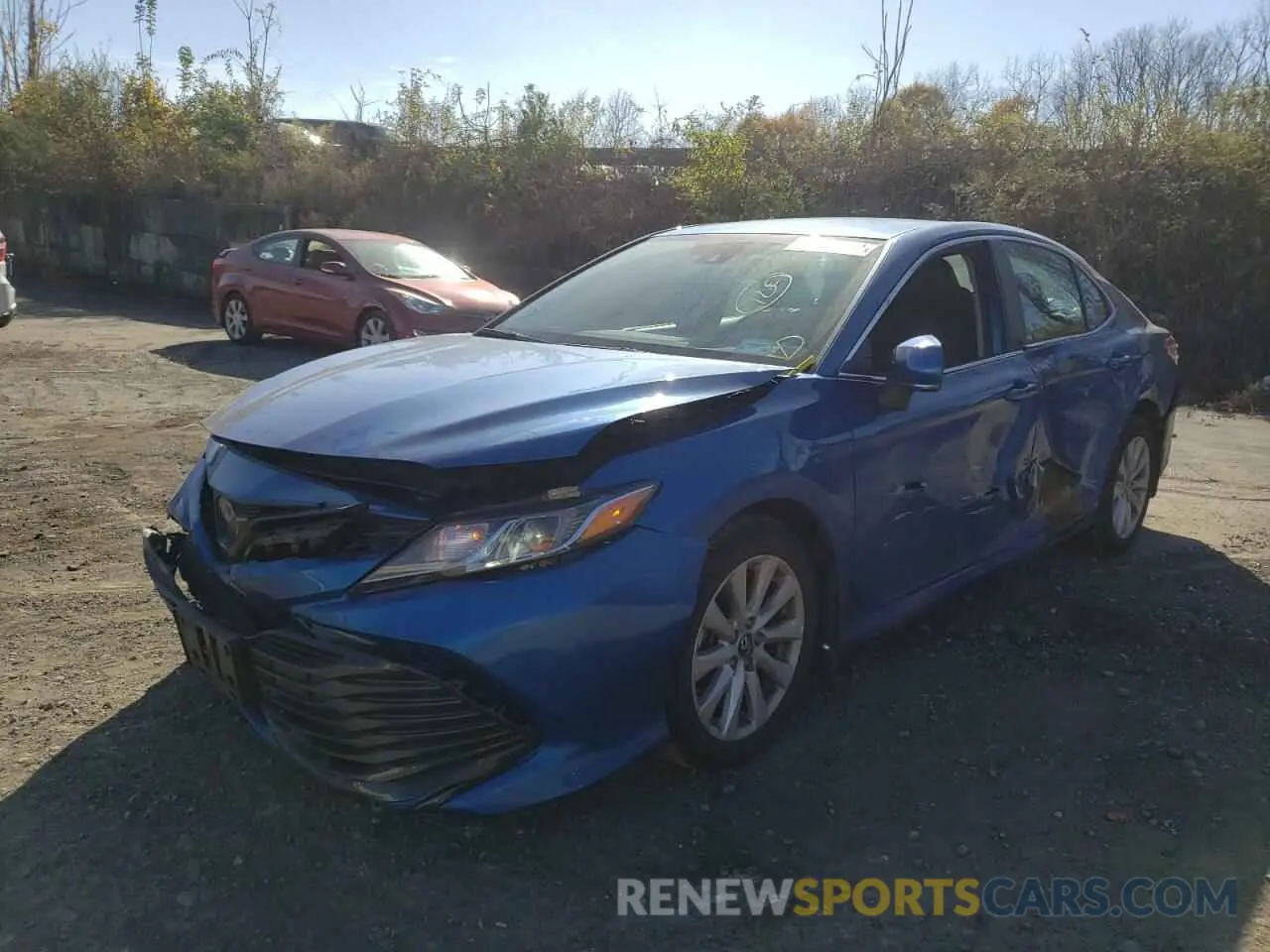 2 Фотография поврежденного автомобиля 4T1B11HK7KU276992 TOYOTA CAMRY 2019
