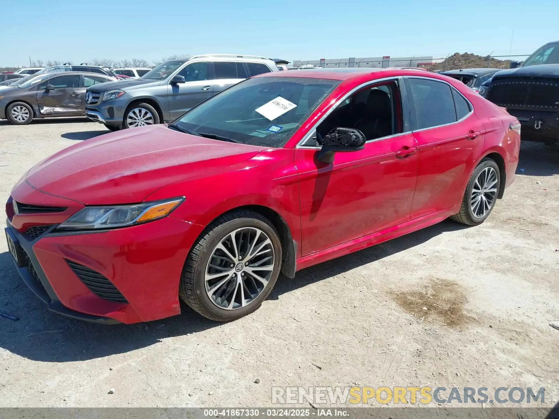 2 Photograph of a damaged car 4T1B11HK7KU280914 TOYOTA CAMRY 2019